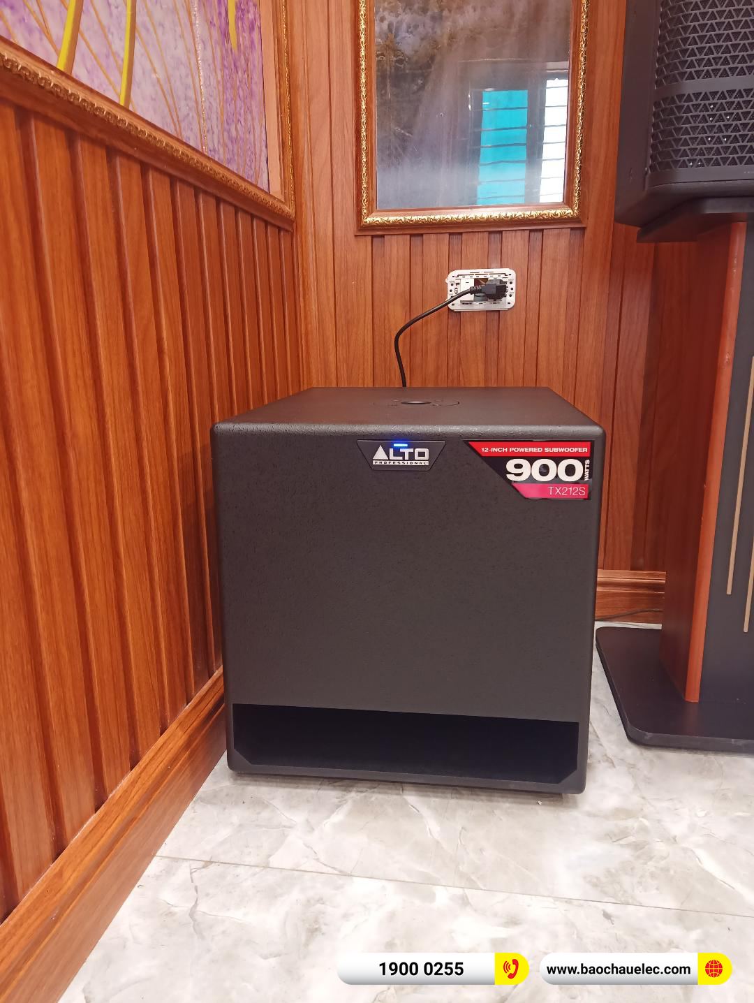 Lắp đặt d&agrave;n karaoke BIK hơn 50tr cho anh Lu&acirc;n tại H&agrave; Nội 