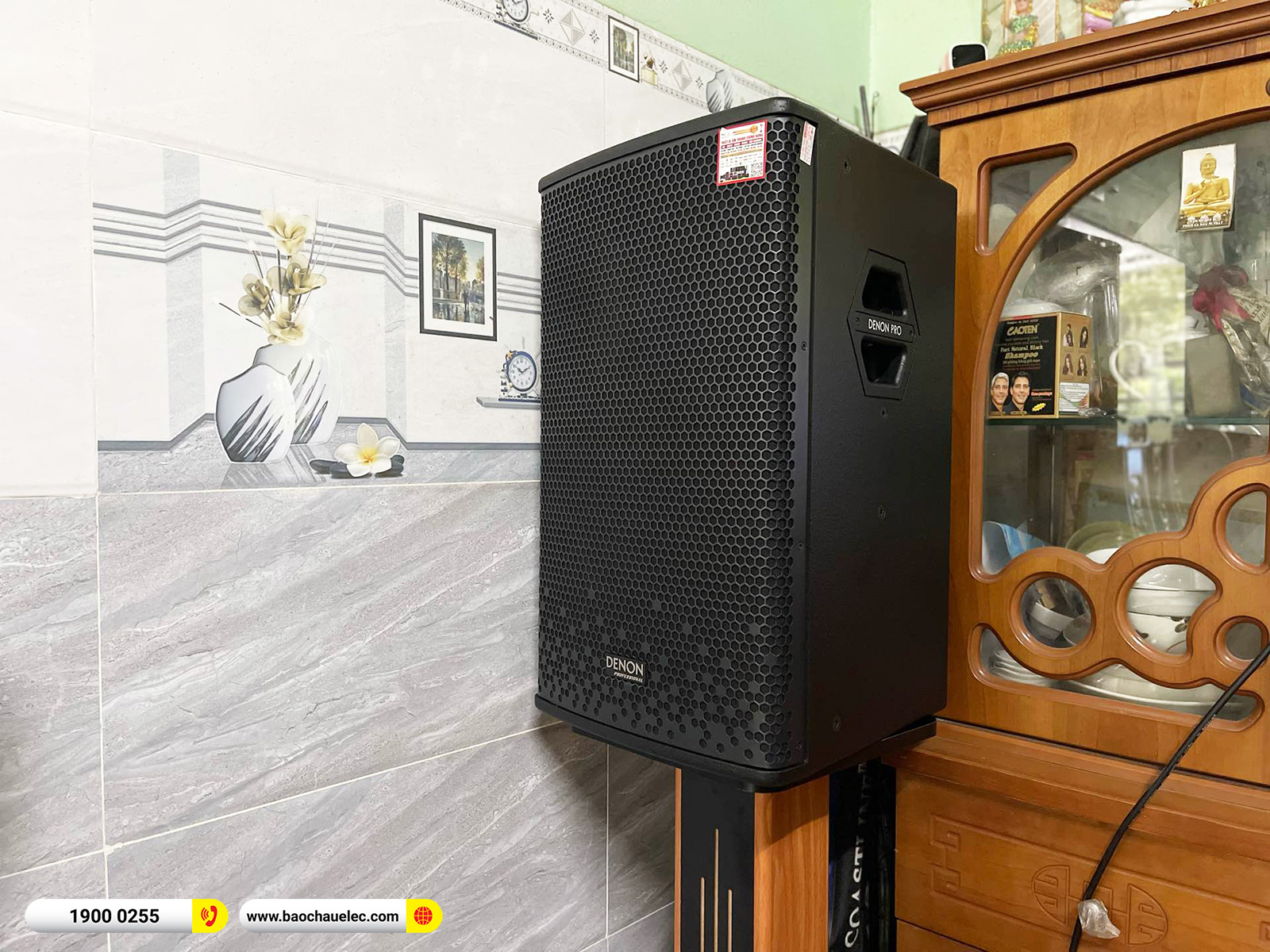 Lắp đặt d&agrave;n karaoke Denon gần 31tr cho anh Lực tại B&igrave;nh Dương