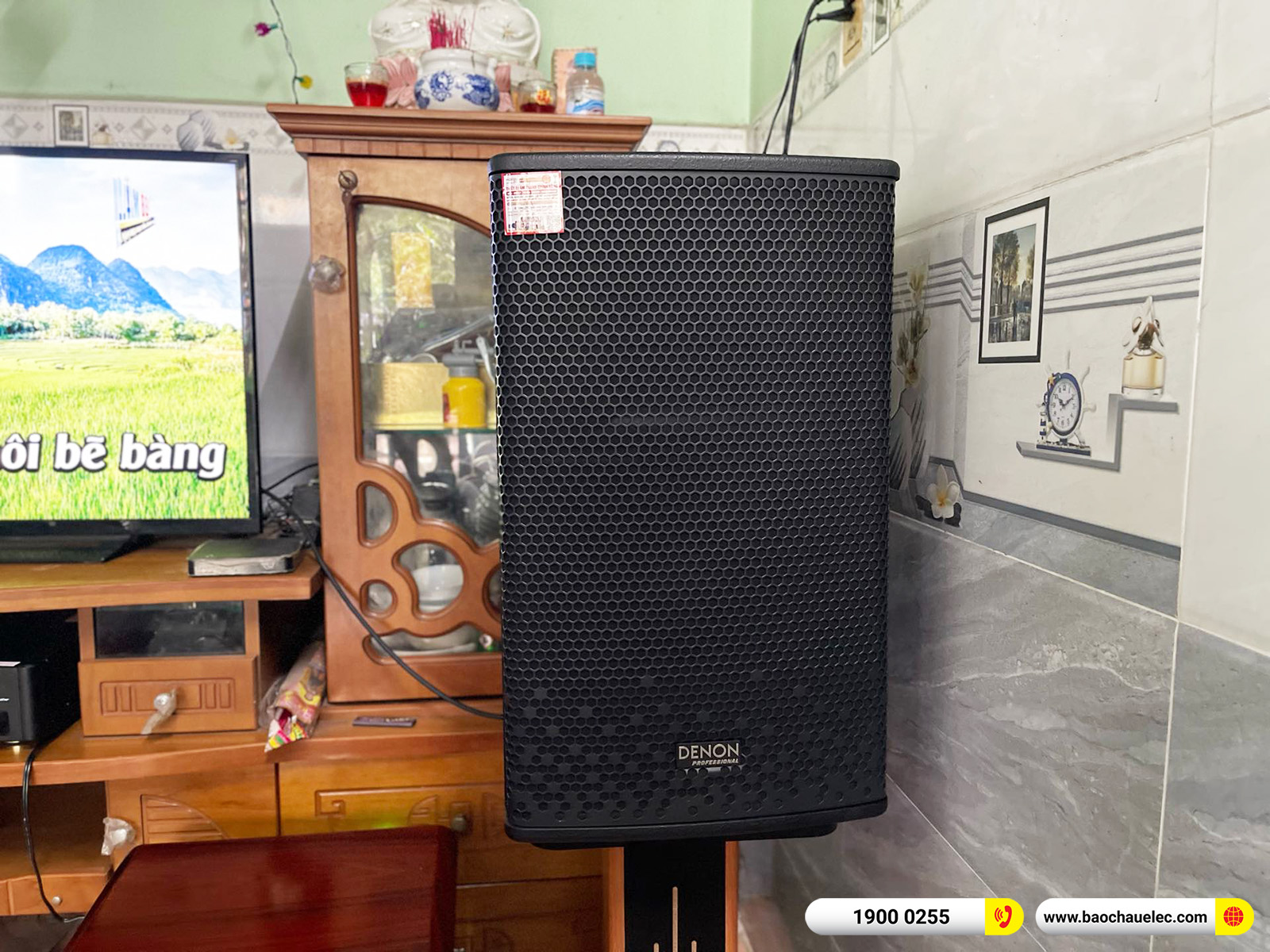 Lắp đặt d&agrave;n karaoke Denon gần 31tr cho anh Lực tại B&igrave;nh Dương