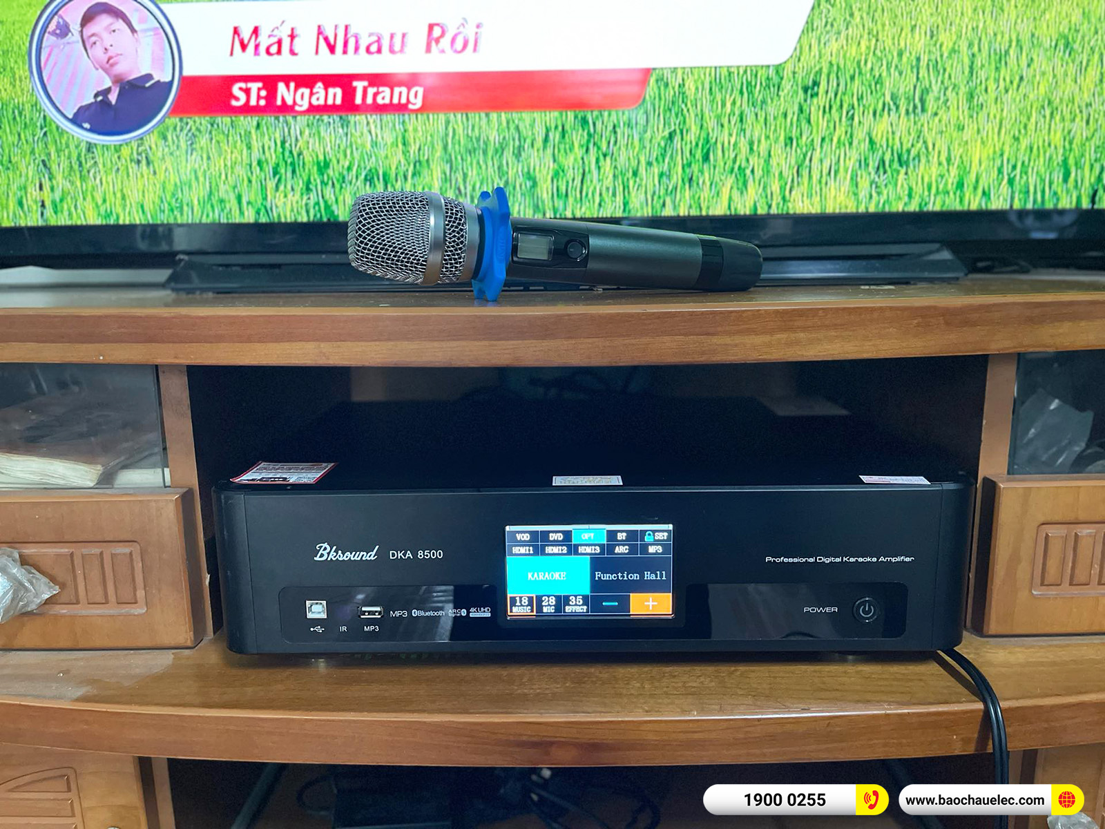 Lắp đặt d&agrave;n karaoke Denon gần 31tr cho anh Lực tại B&igrave;nh Dương