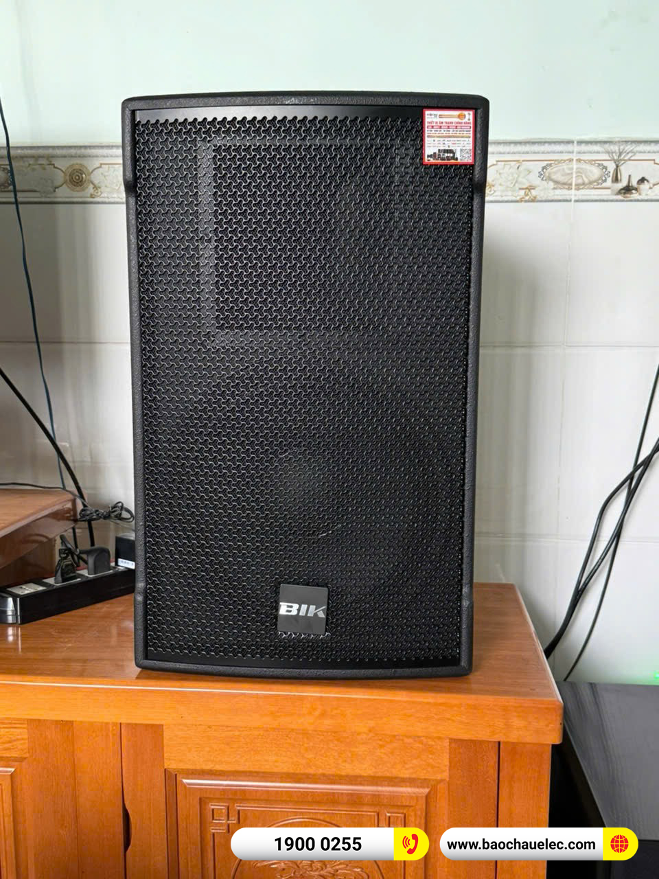 Lắp đặt d&agrave;n karaoke BIK hơn 27tr cho anh Lương tại Đồng Nai