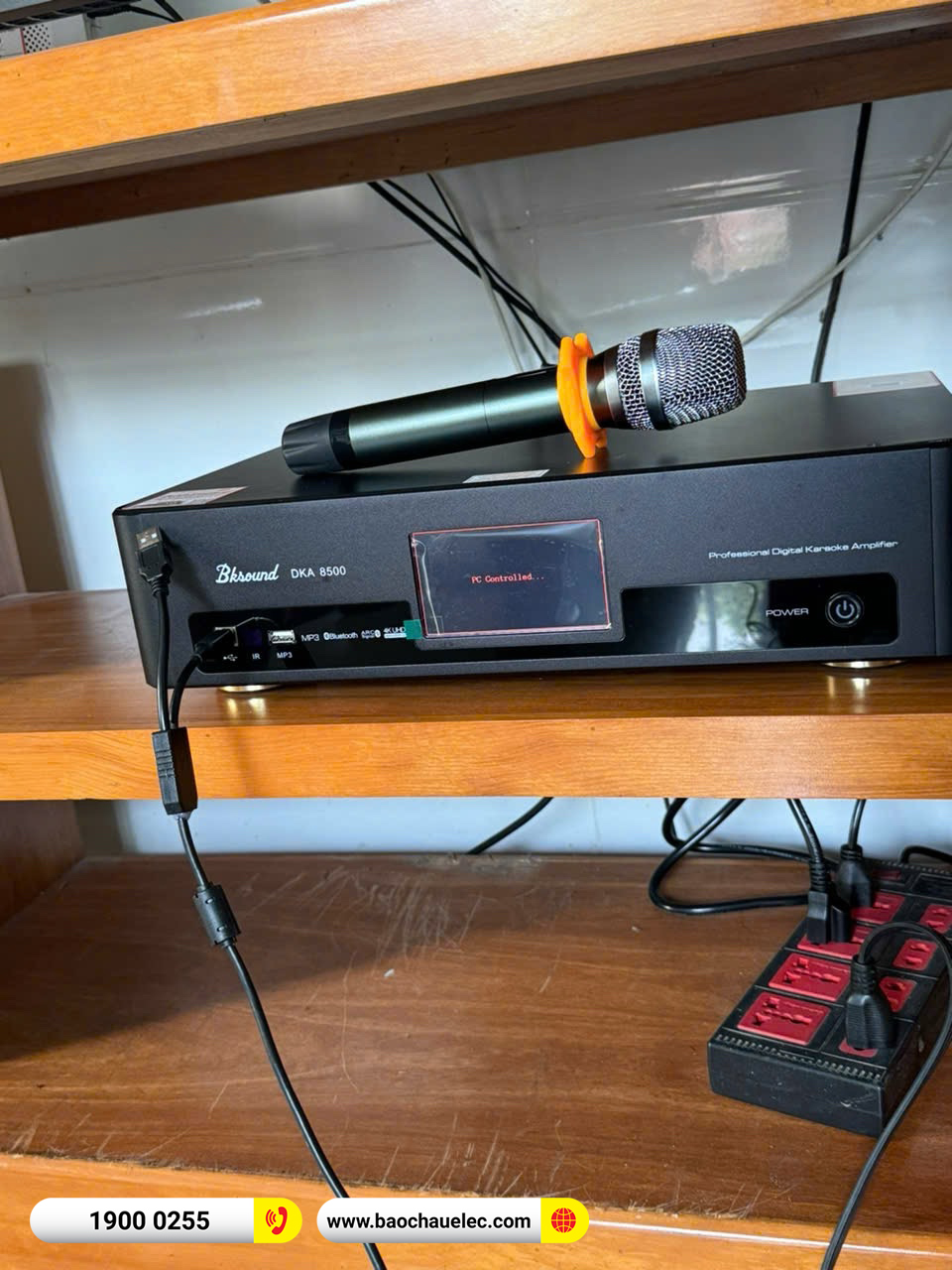 Lắp đặt d&agrave;n karaoke BIK hơn 27tr cho anh Lương tại Đồng Nai