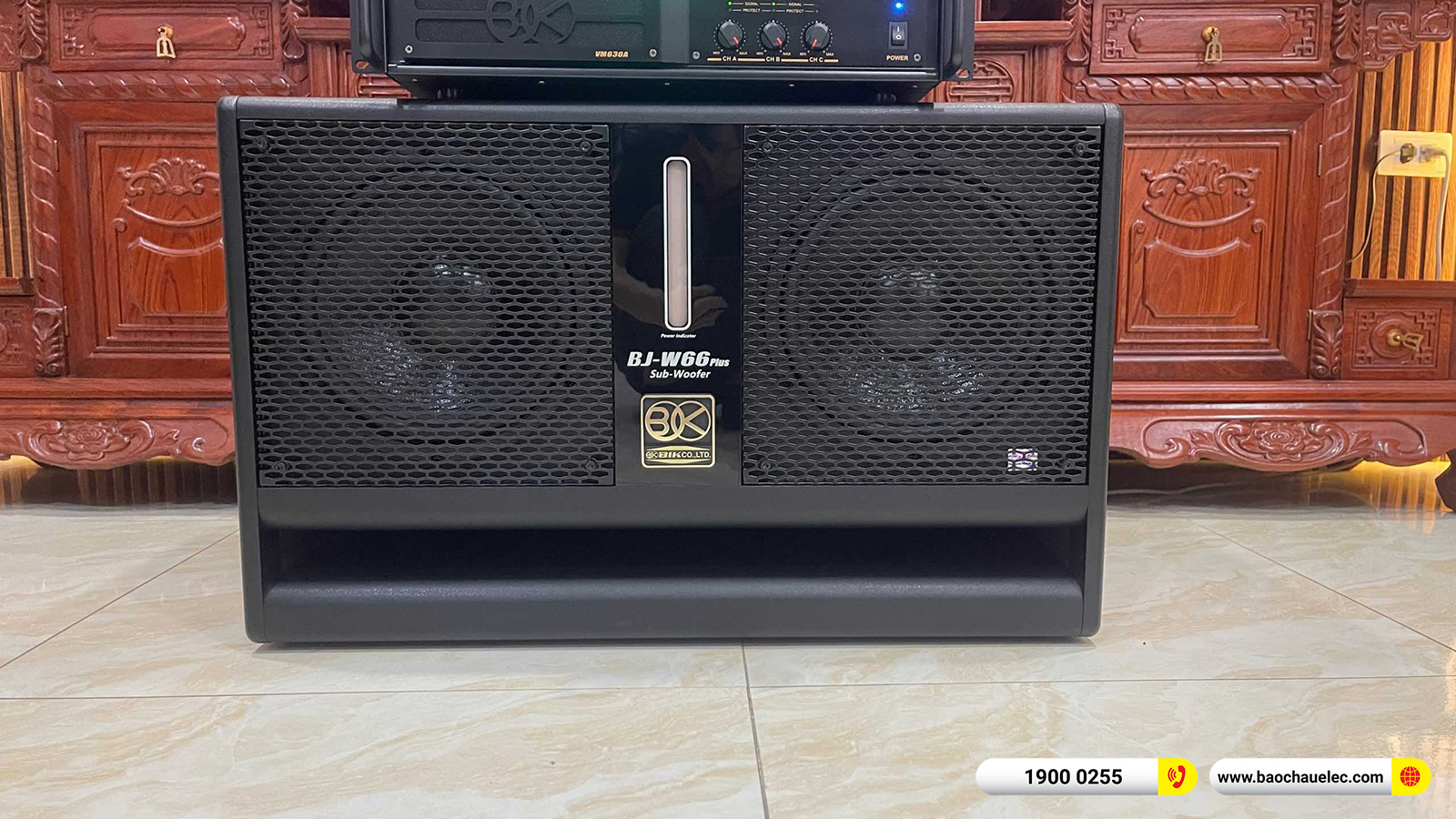 Lắp đặt d&agrave;n karaoke BIK hơn 46tr cho anh Lương tại H&agrave; Nội 