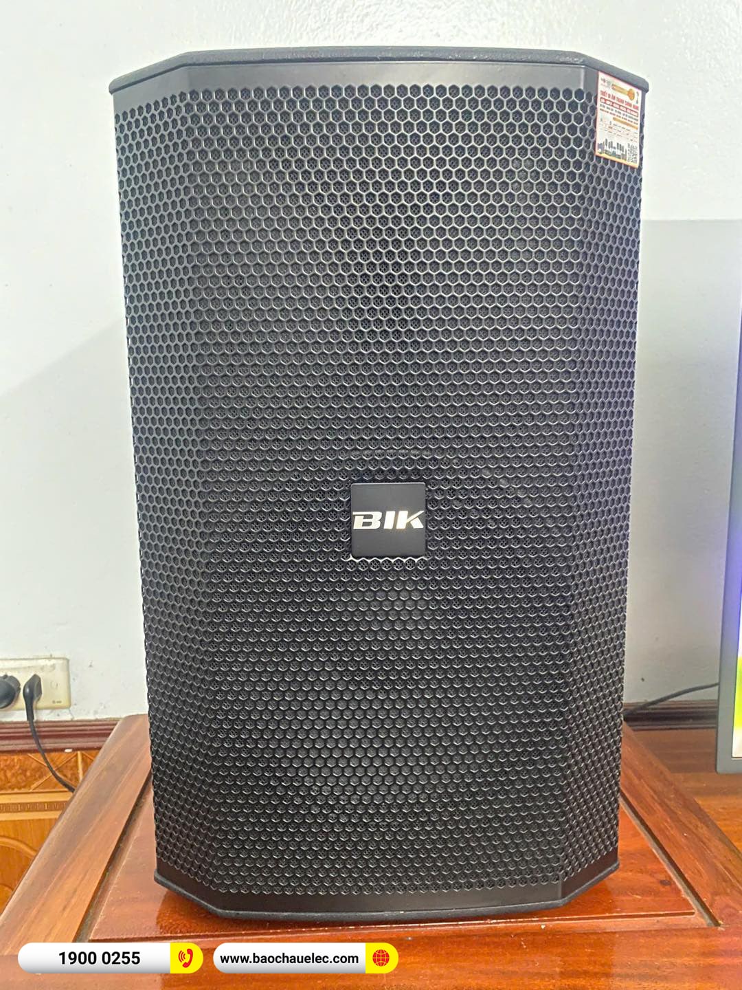 Lắp đặt d&agrave;n karaoke BIK hơn 56tr cho anh Mạnh tại Bắc Giang