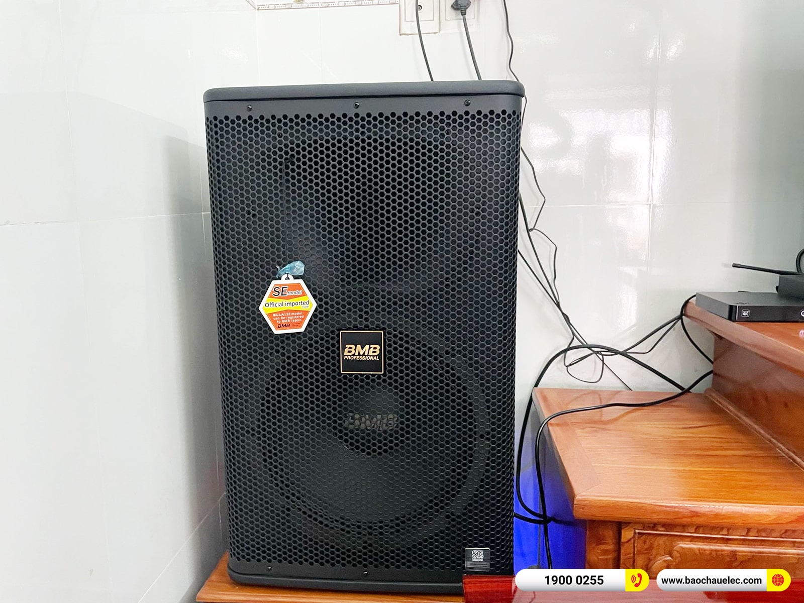 Lắp đặt d&agrave;n karaoke BMB hơn 58tr cho anh Mạnh tại Đồng Nai (BMB 1212SE, VM820A, KX180A, SW815, VM300)