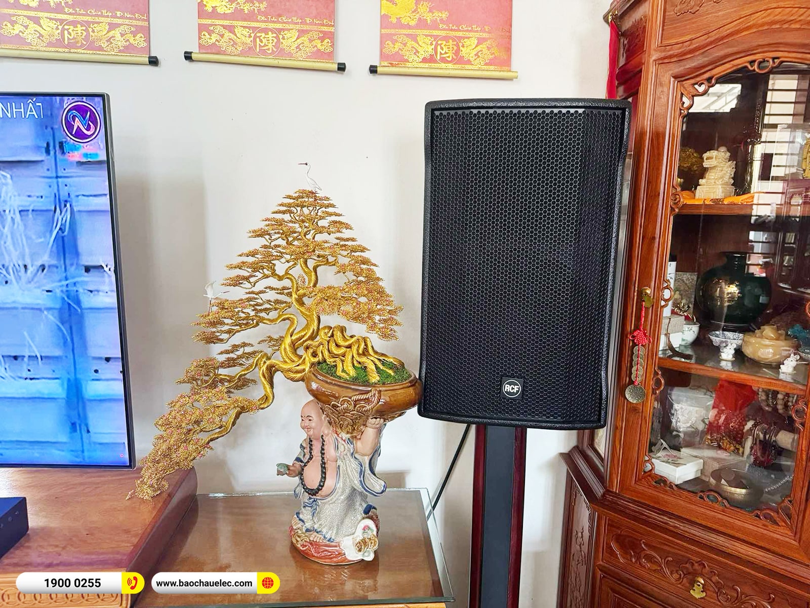 Lắp đặt d&agrave;n karaoke RCF gần 149tr cho anh Minh tại Quảng Ninh