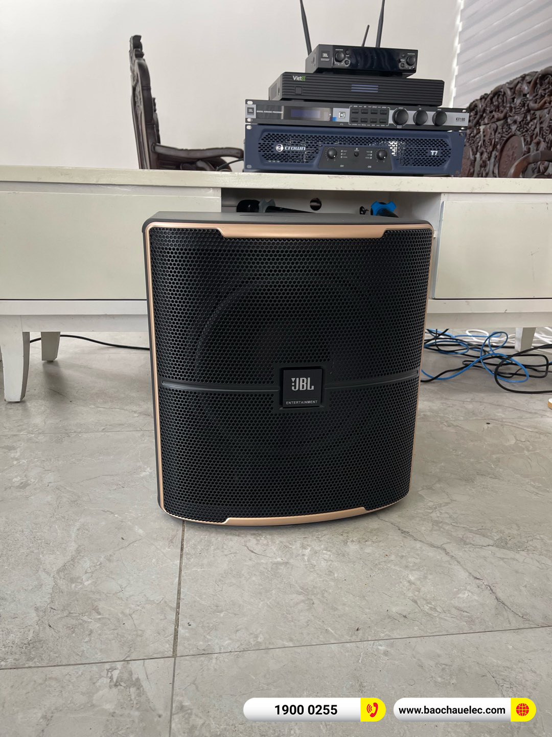 Lắp đặt d&agrave;n karaoke JBL hơn 86tr cho anh Minh tại Vĩnh Ph&uacute;c