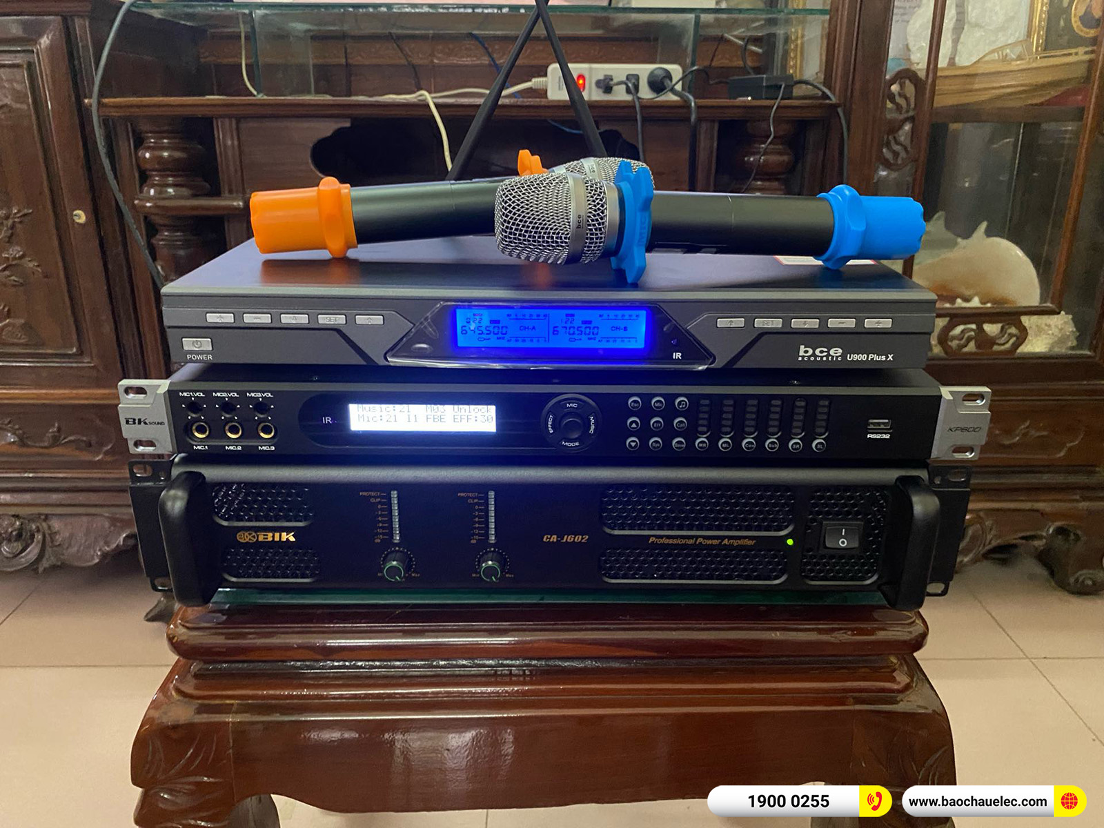 Lắp đặt d&agrave;n karaoke Alto gần 33tr cho anh Mười tại Th&aacute;i B&igrave;nh