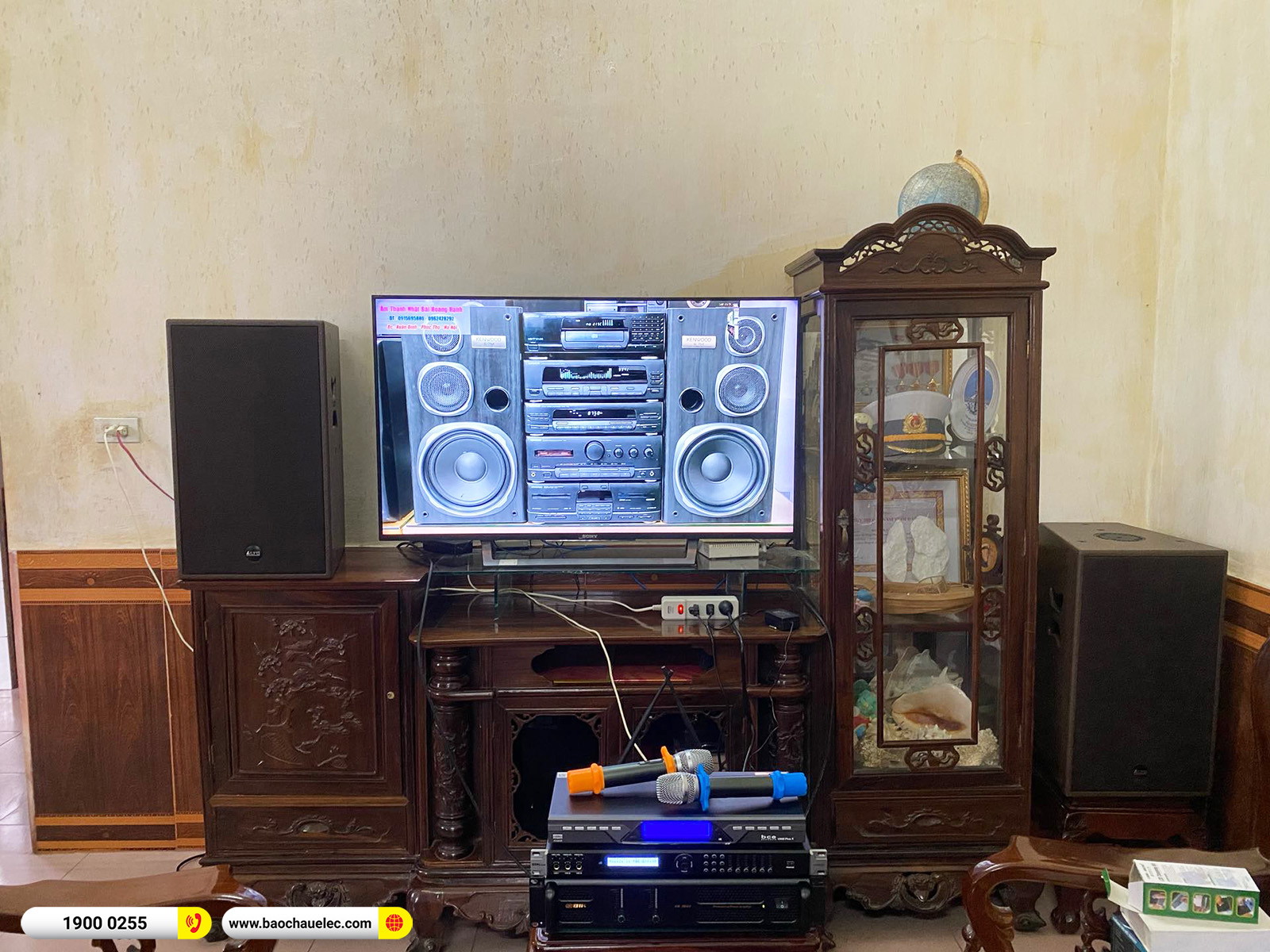 Lắp đặt d&agrave;n karaoke Alto gần 33tr cho anh Mười tại Th&aacute;i B&igrave;nh