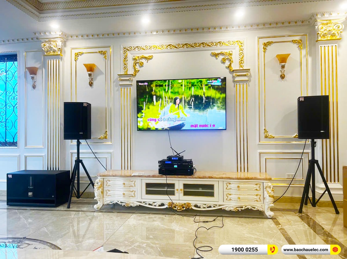Lắp đặt d&agrave;n karaoke BIK gần 61tr cho anh Nam tại Bắc Ninh 