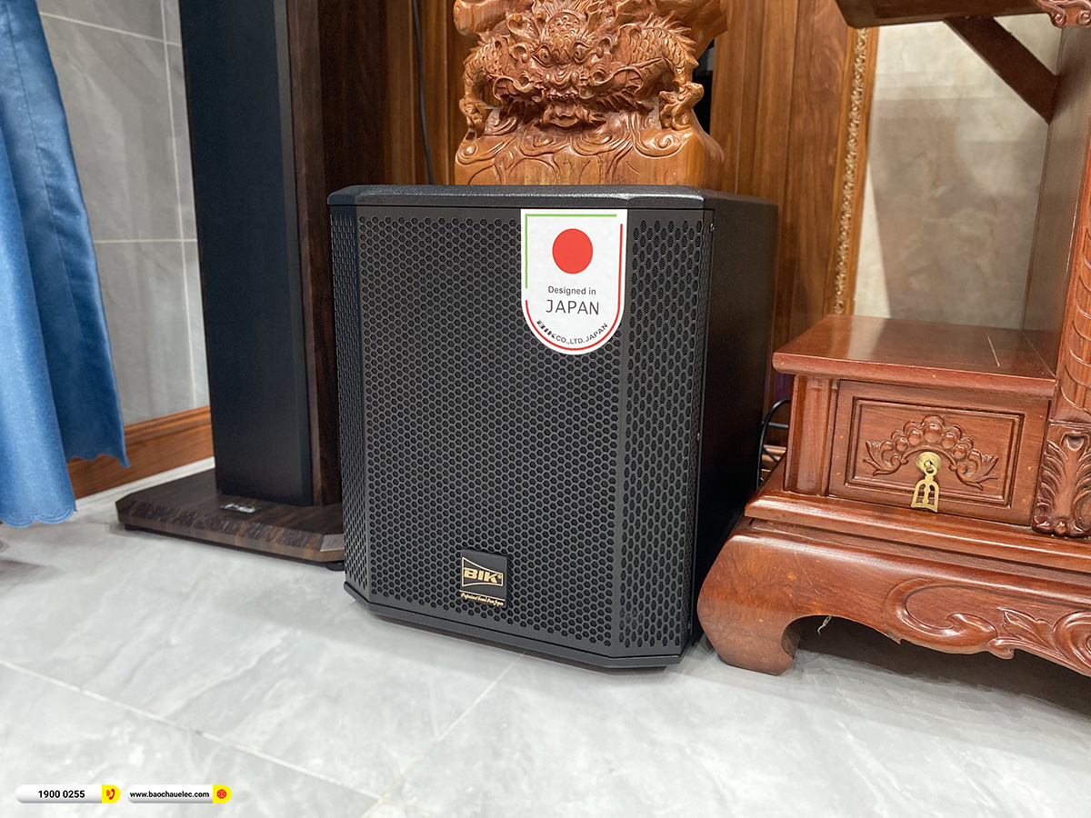 Lắp đặt dàn karaoke BIK hơn 40tr cho anh Nam tại Đồng Nai