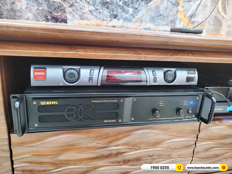 Lắp đặt d&agrave;n karaoke JBL hơn 80tr cho anh Nam tại H&agrave; Nội (JBL CV1570, VM1020A, KX180A, TS18S, S290D,&hellip;)