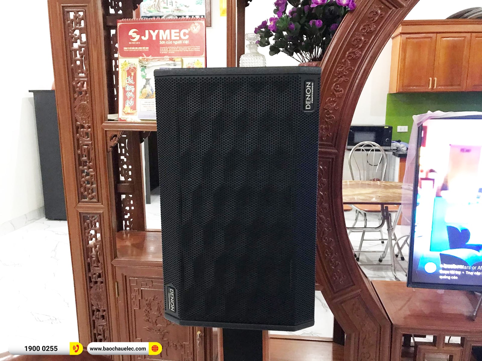 Lắp đặt d&agrave;n karaoke Denon hơn 46tr cho anh Nam tại Nam Định