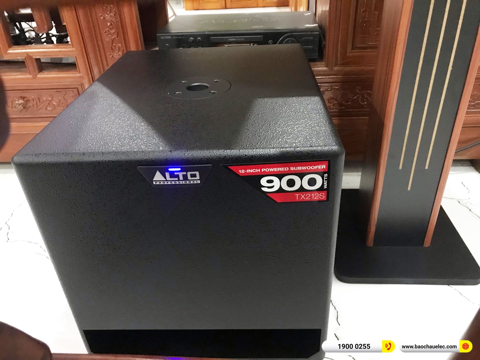 Lắp đặt d&agrave;n karaoke Denon hơn 46tr cho anh Nam tại Nam Định