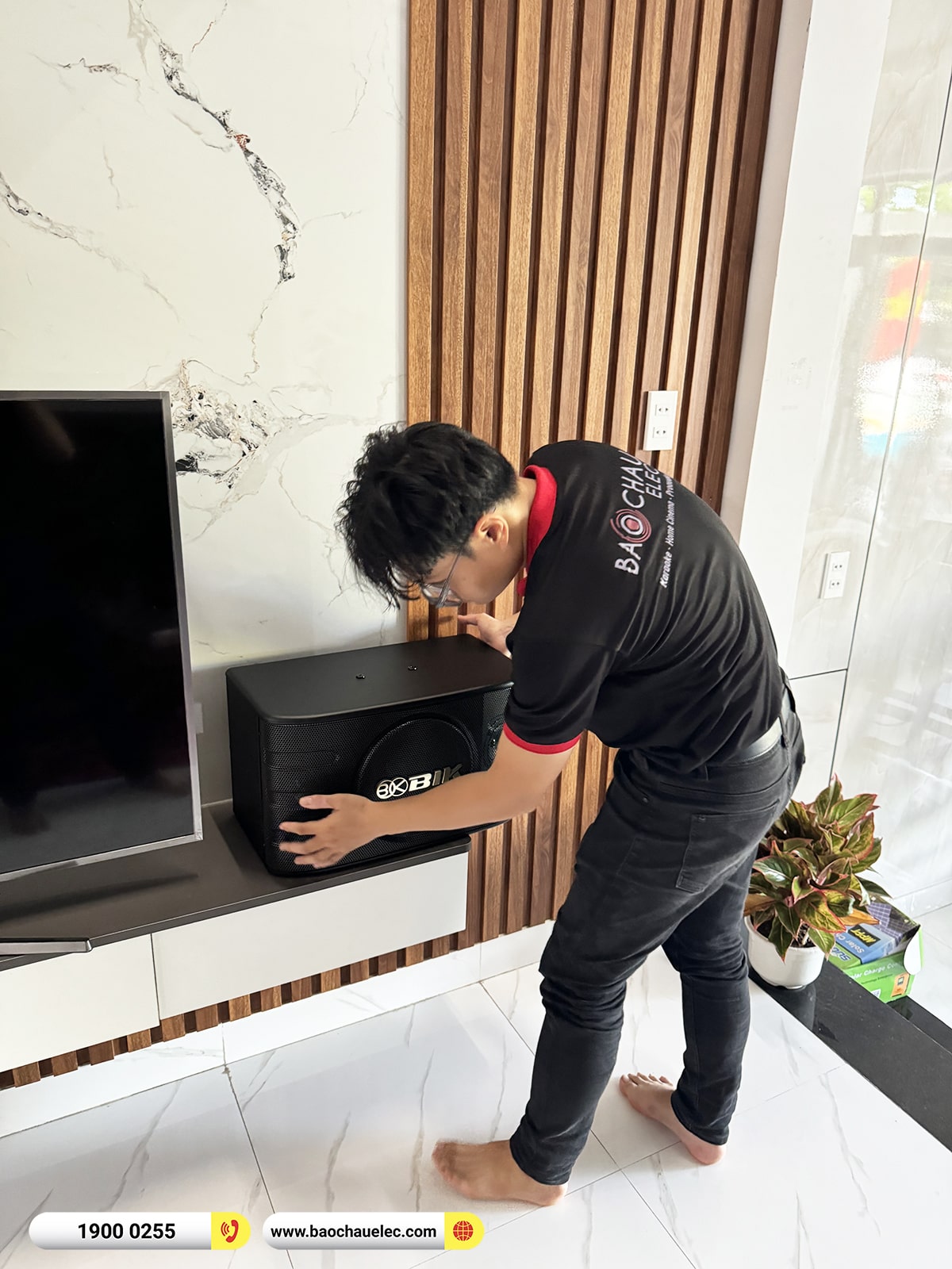 Lắp đặt dàn karaoke BIK gần 21tr cho anh Nghĩa tại Đà Nẵng