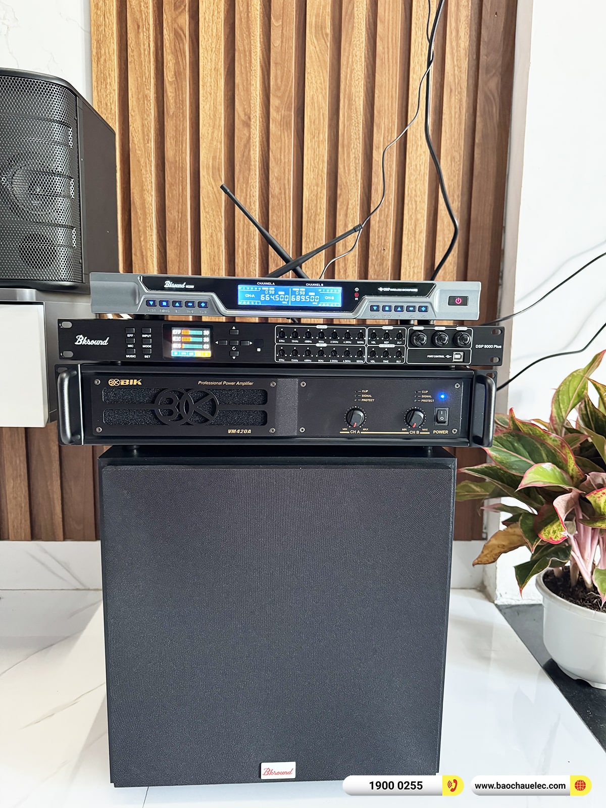 Lắp đặt dàn karaoke BIK gần 21tr cho anh Nghĩa tại Đà Nẵng