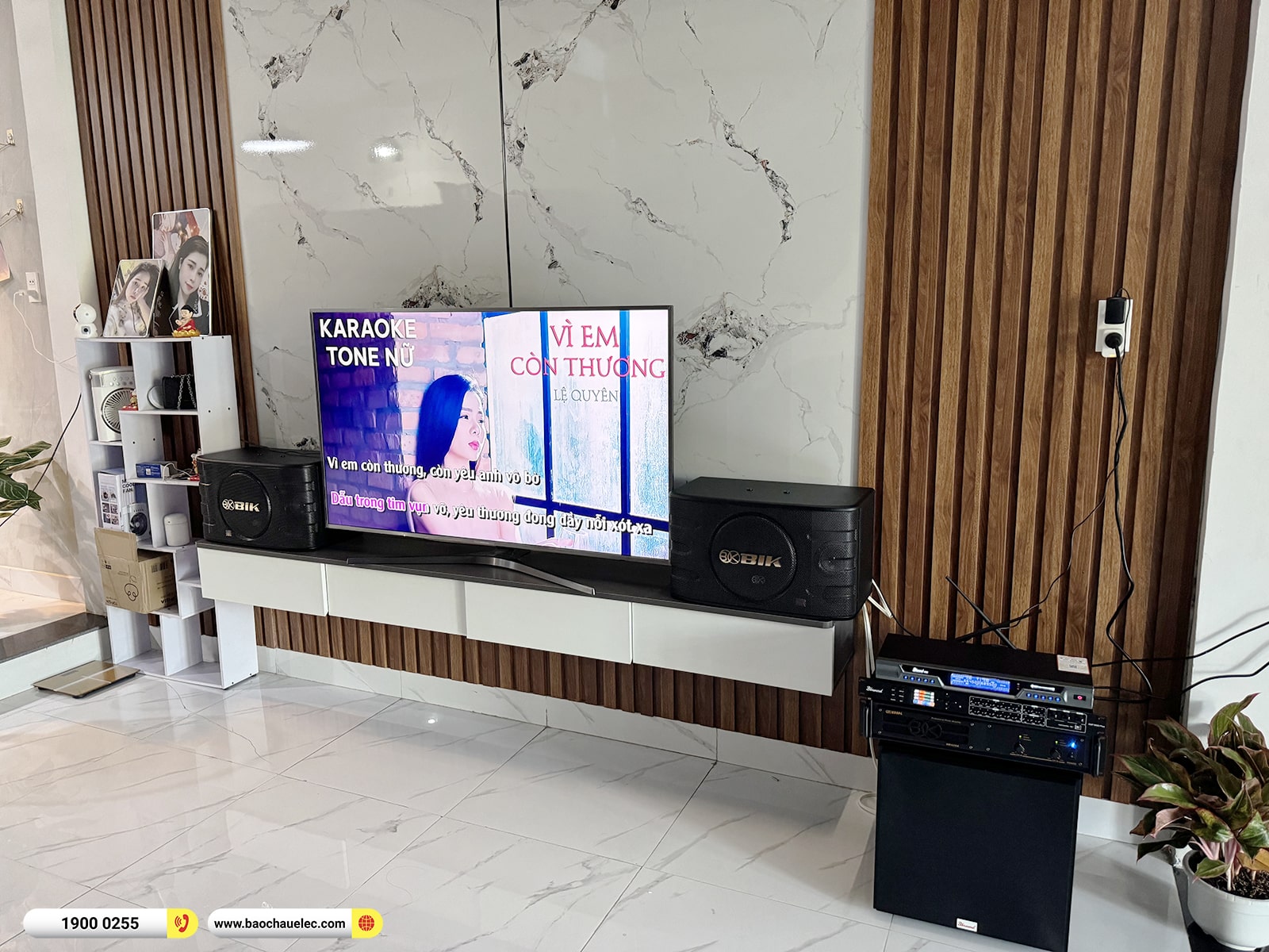 Lắp đặt dàn karaoke BIK gần 21tr cho anh Nghĩa tại Đà Nẵng