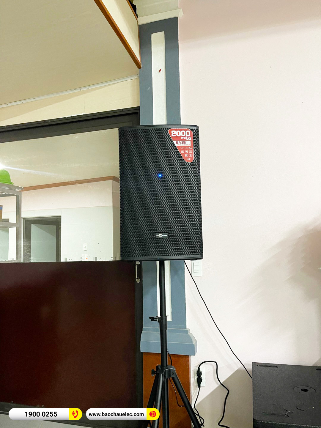 Lắp đặt d&agrave;n karaoke Audiocenter cho anh Nguyện tại Hải Dương