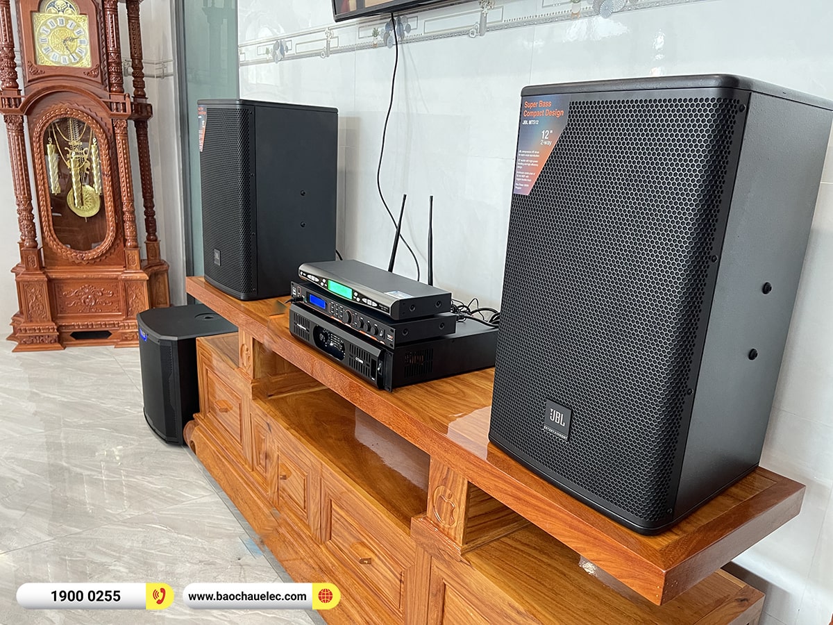 Lắp đặt d&agrave;n karaoke JBL hơn 63tr cho anh Nhơn tại Cần Thơ 