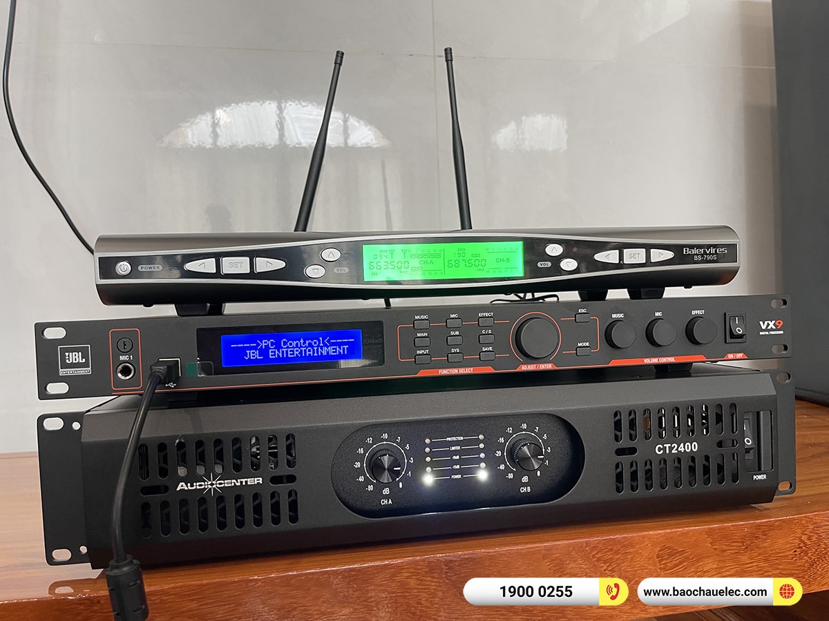 Lắp đặt d&agrave;n karaoke JBL hơn 63tr cho anh Nhơn tại Cần Thơ 