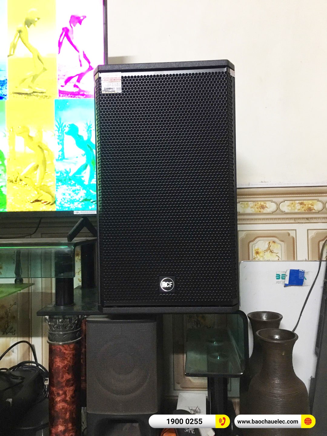 Lắp đặt d&agrave;n karaoke RCF hơn 70tr cho anh Nhu tại Bắc Ninh