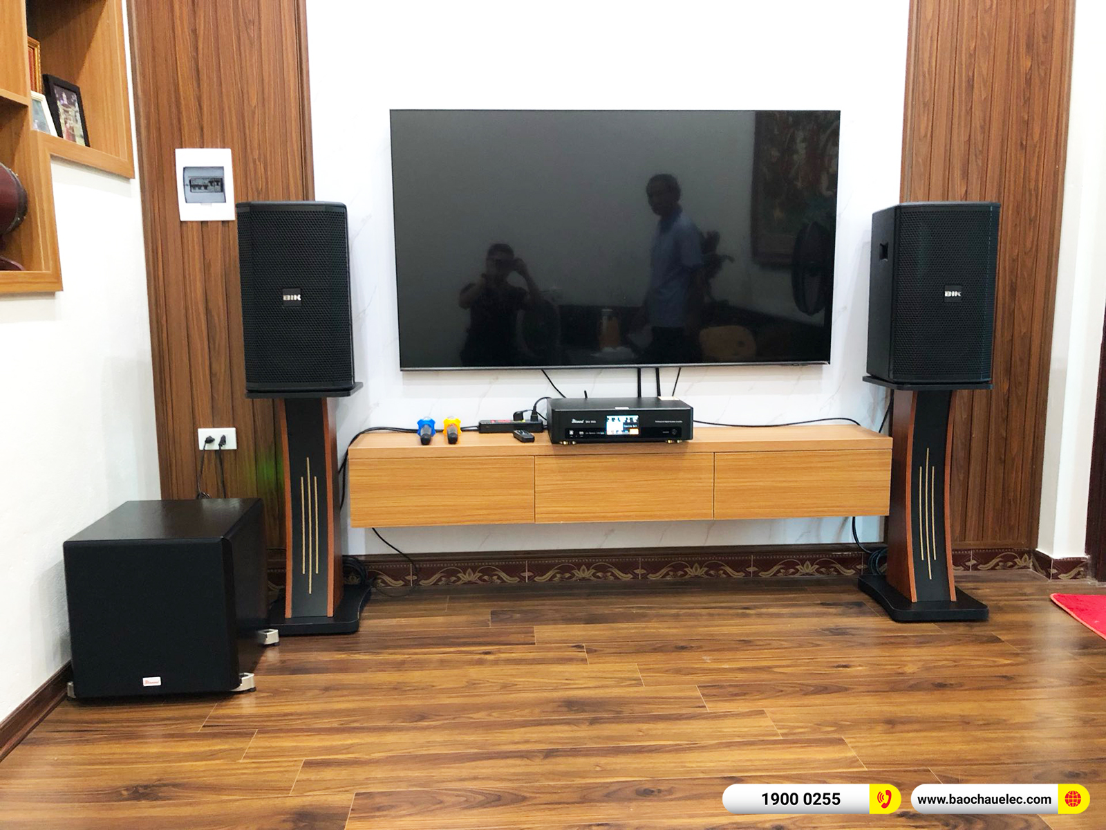 Lắp đặt dàn karaoke BIK hơn 28tr cho anh Phú tại Vĩnh Phúc