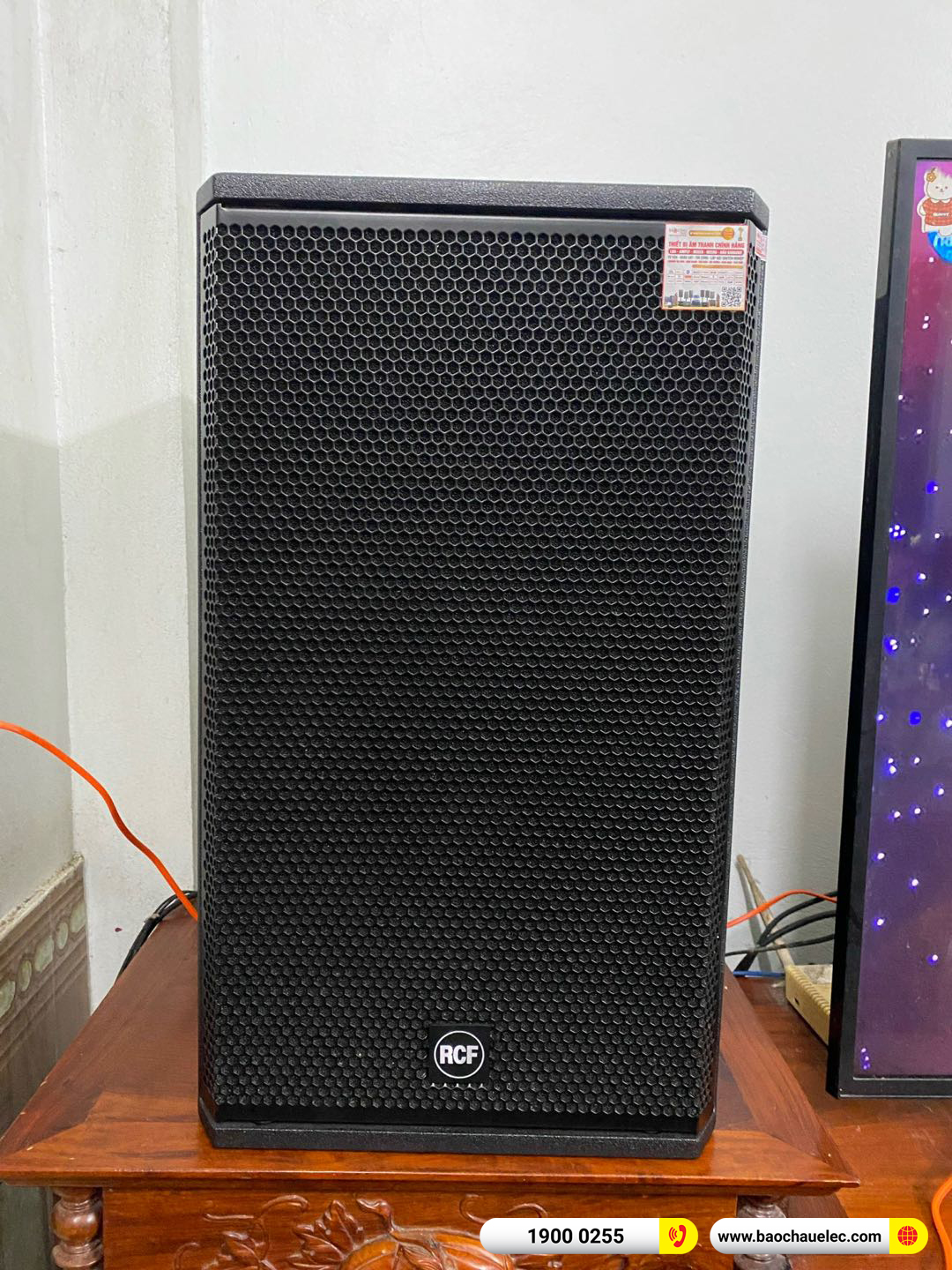 Lắp đặt d&agrave;n karaoke RCF gần 83tr cho anh Ph&uacute;c tại Hưng Y&ecirc;n