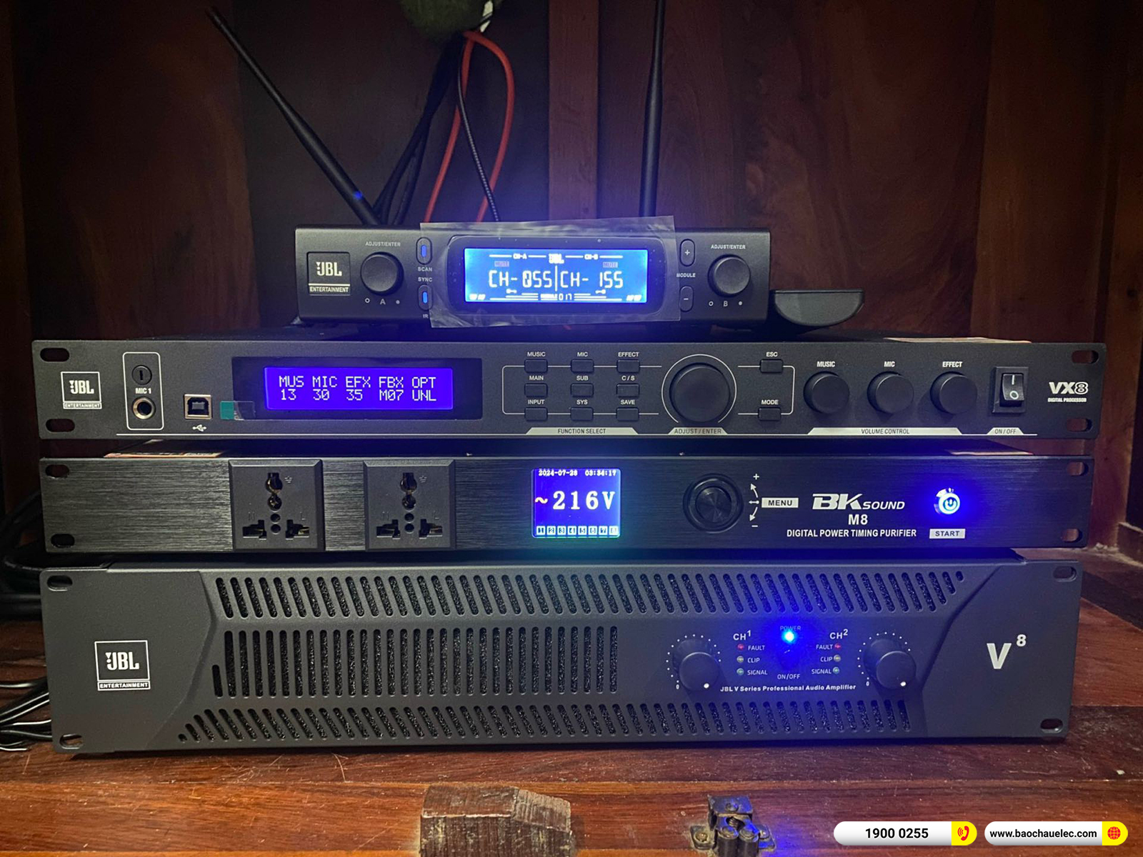 Lắp đặt d&agrave;n karaoke RCF gần 83tr cho anh Ph&uacute;c tại Hưng Y&ecirc;n