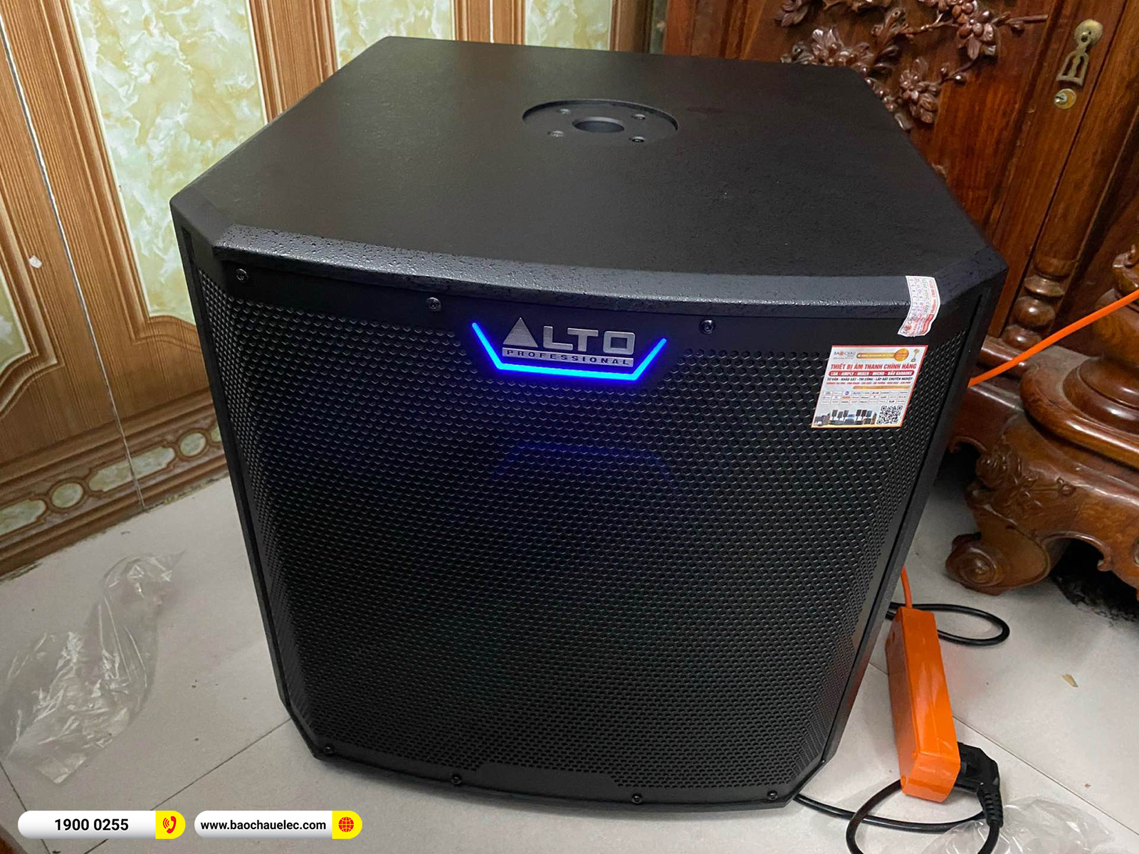 Lắp đặt d&agrave;n karaoke RCF gần 83tr cho anh Ph&uacute;c tại Hưng Y&ecirc;n