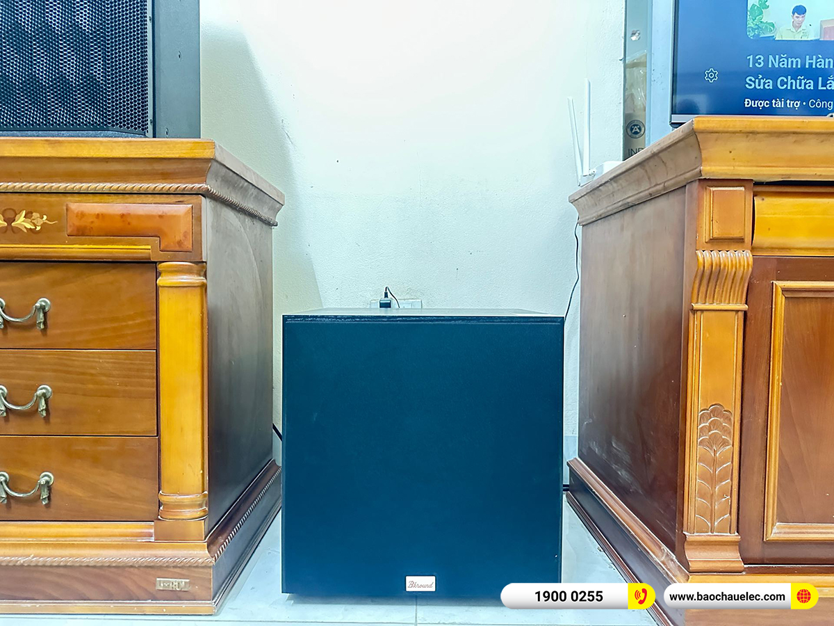 Lắp đặt d&agrave;n karaoke Denon hơn 32tr cho anh Phương tại H&agrave; Nội