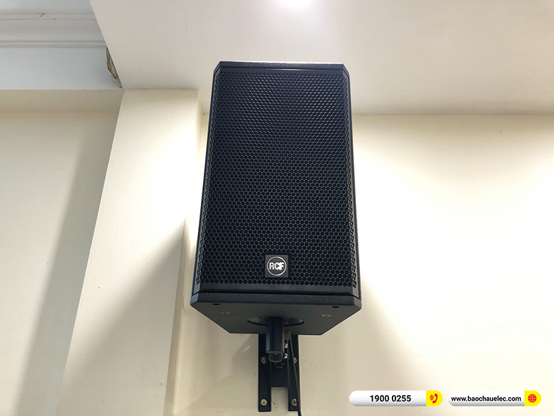 Lắp đặt d&agrave;n karaoke RCF hơn 63tr cho anh Qu&acirc;n tại H&agrave; Nội (RCF X-Max 10, Crown T3, JBL VX8, JBL Pasion 12SP, JBL VM300)