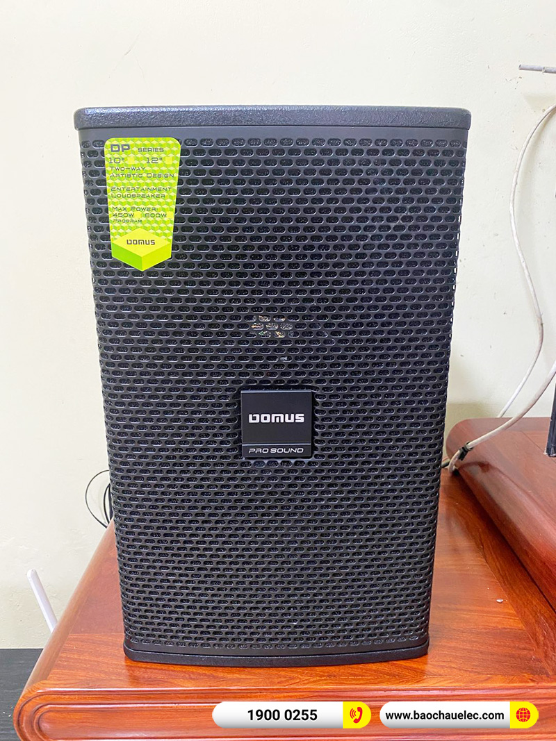 Lắp đặt d&agrave;n karaoke Domus hơn 22tr cho anh Quảng tại Nam Định 