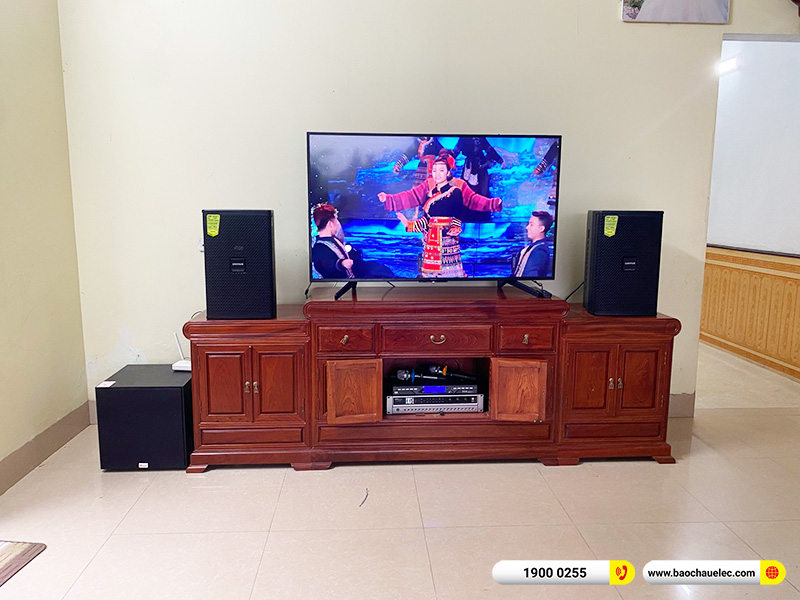 Lắp đặt d&agrave;n karaoke Domus hơn 22tr cho anh Quảng tại Nam Định 