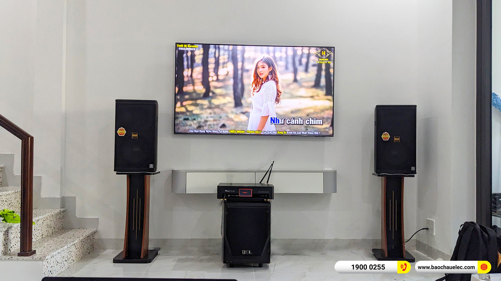 Lắp đặt d&agrave;n karaoke BMB khoảng 34tr cho anh Quang tại Đ&agrave; Nẵng 