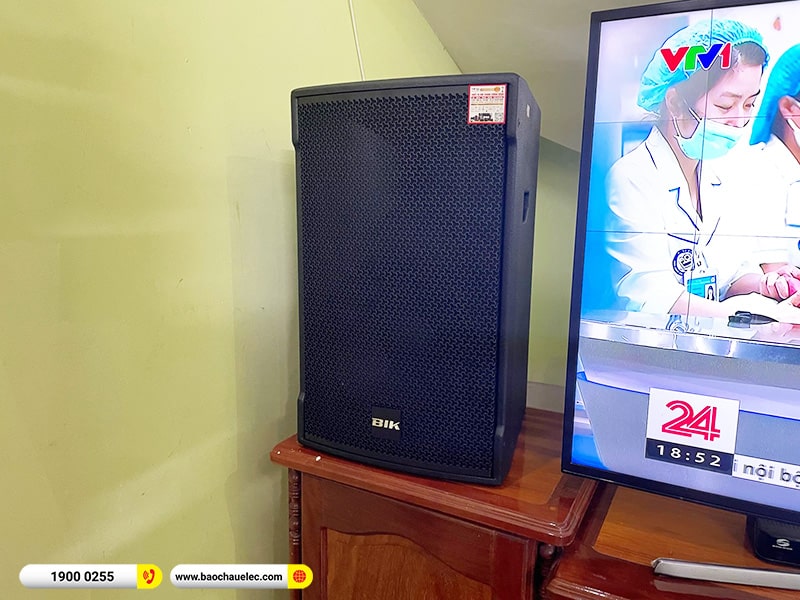 Lắp đặt d&agrave;n karaoke BIK hơn 30tr cho anh Quang tại Đồng Nai (BIK CS-525, BKSound DKA 8500, BJ-W25AV)