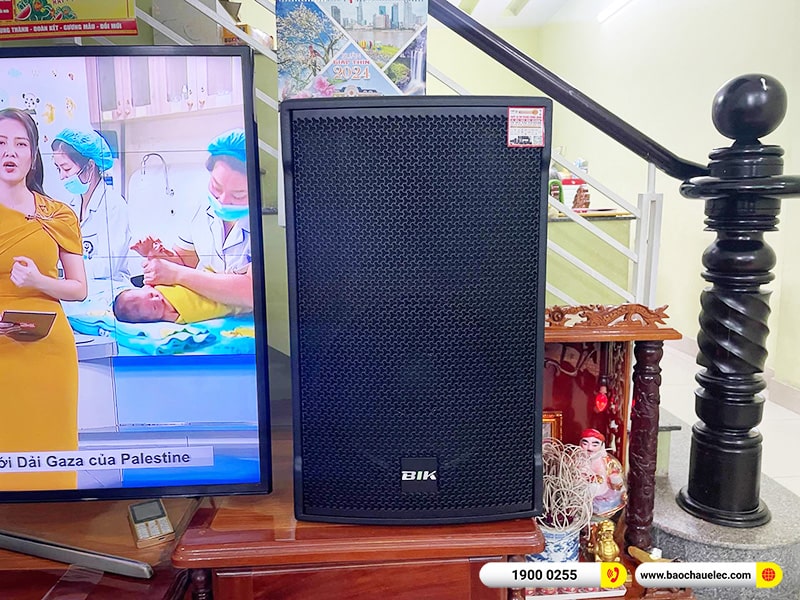 Lắp đặt d&agrave;n karaoke BIK hơn 30tr cho anh Quang tại Đồng Nai (BIK CS-525, BKSound DKA 8500, BJ-W25AV)