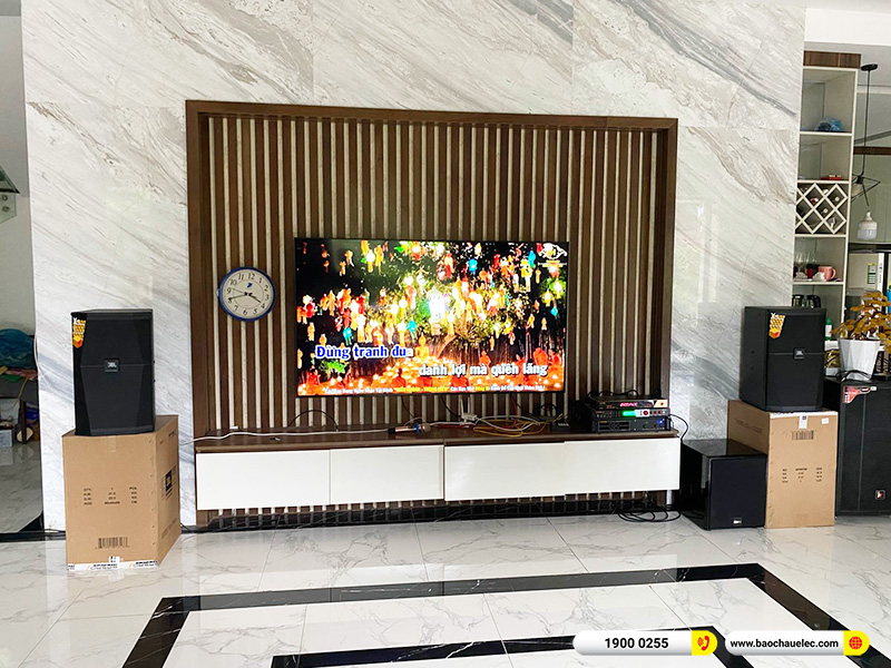 Lắp đặt d&agrave;n karaoke JBL hơn 56tr cho anh Qu&yacute; tại H&ograve;a B&igrave;nh (JBL XS12, VM620A, BPR-5600, BJ-W25A, BJ-U600)