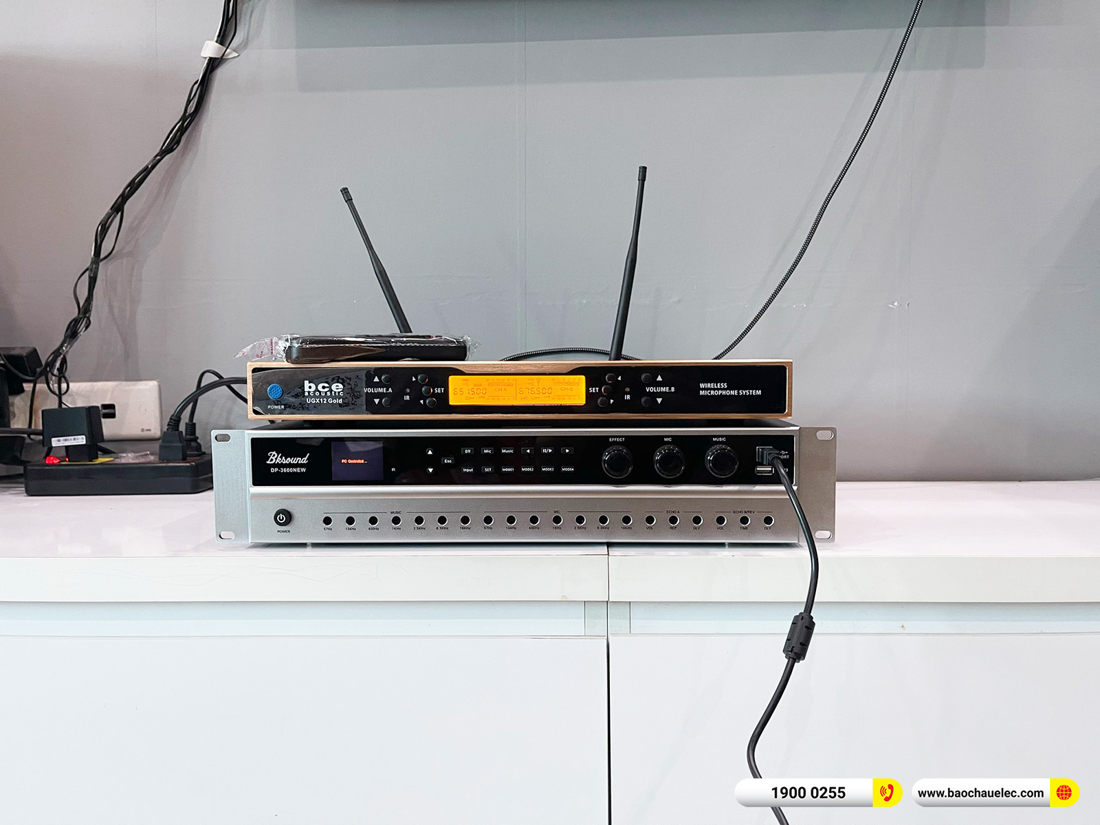 Lắp đặt d&agrave;n karaoke JBL hơn 37tr cho anh Qu&yacute; tại H&agrave; Nội