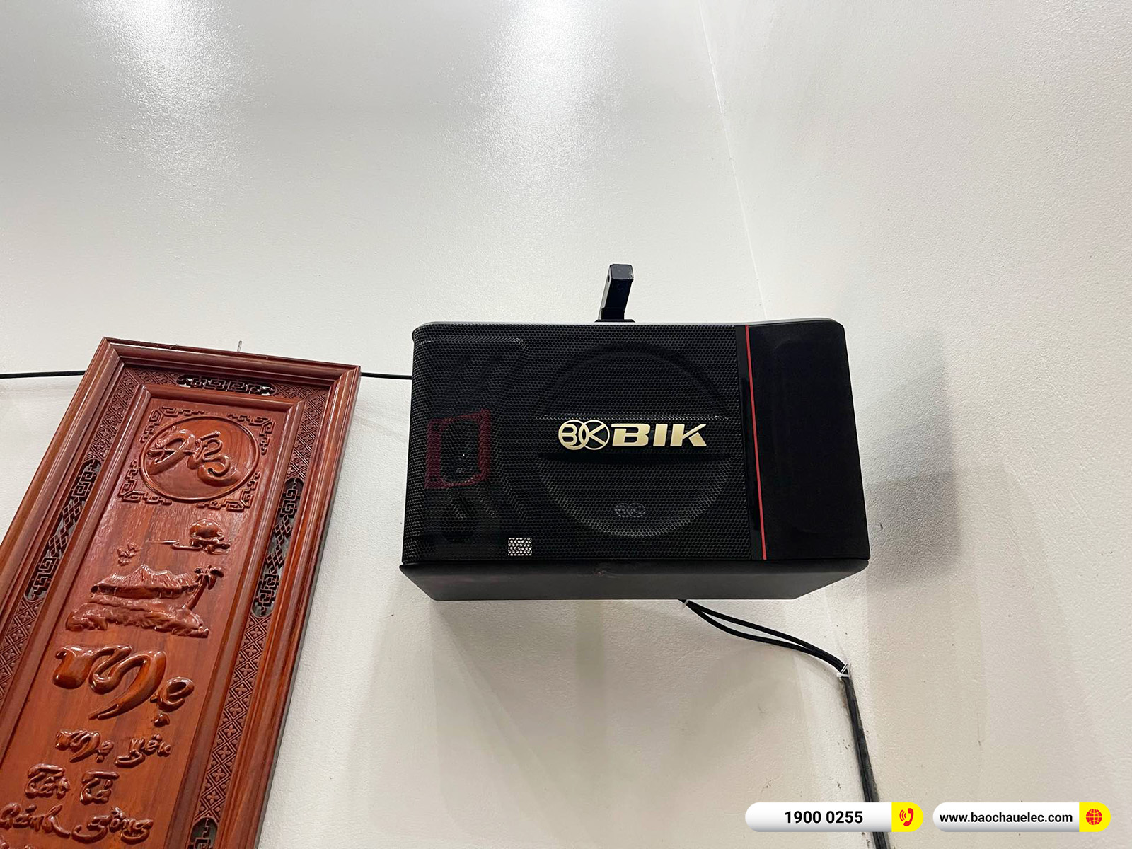 Lắp đặt d&agrave;n karaoke BIK hơn 26tr cho anh S&aacute;ng tại H&agrave; Nội