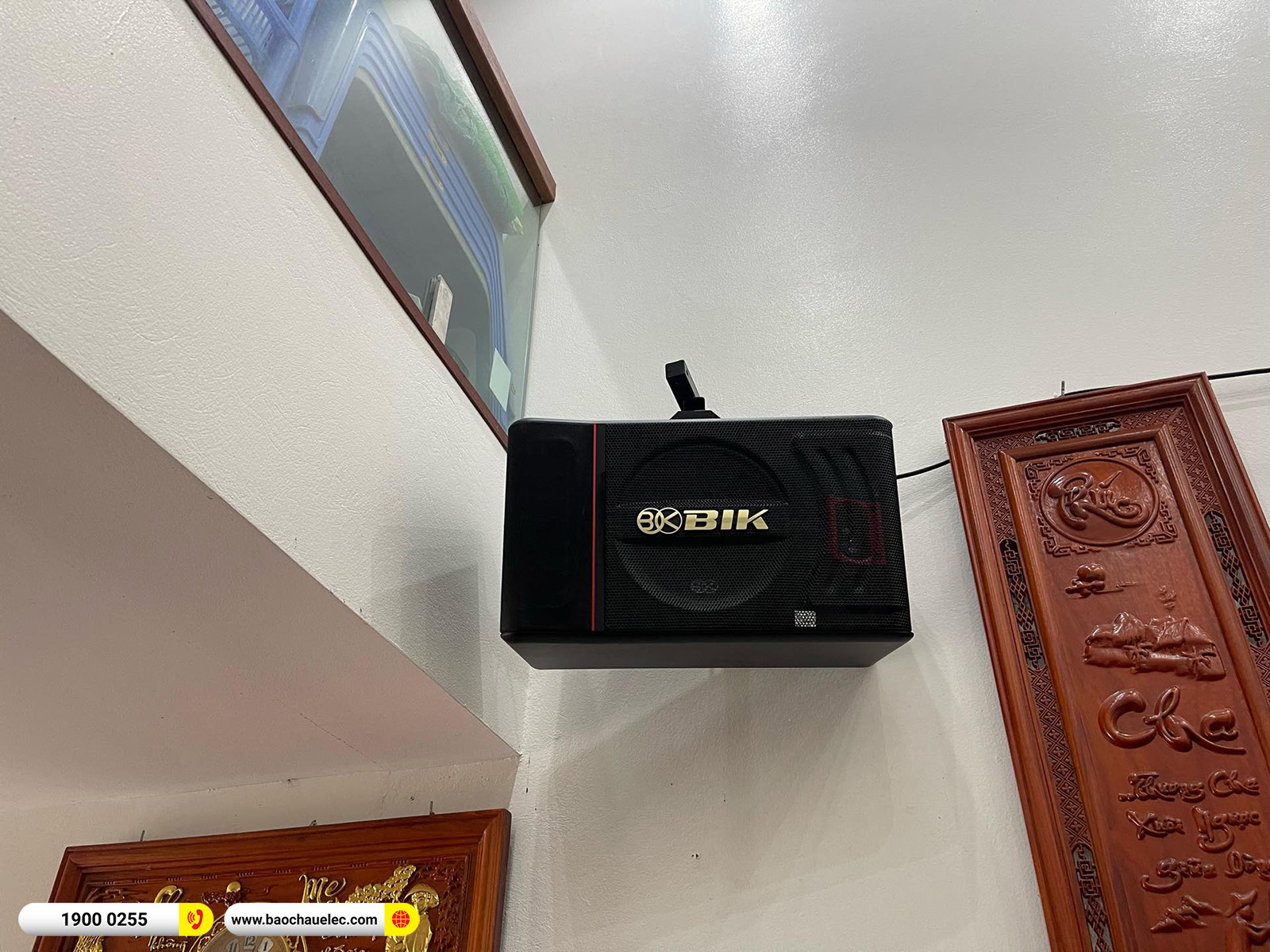Lắp đặt d&agrave;n karaoke BIK hơn 26tr cho anh S&aacute;ng tại H&agrave; Nội