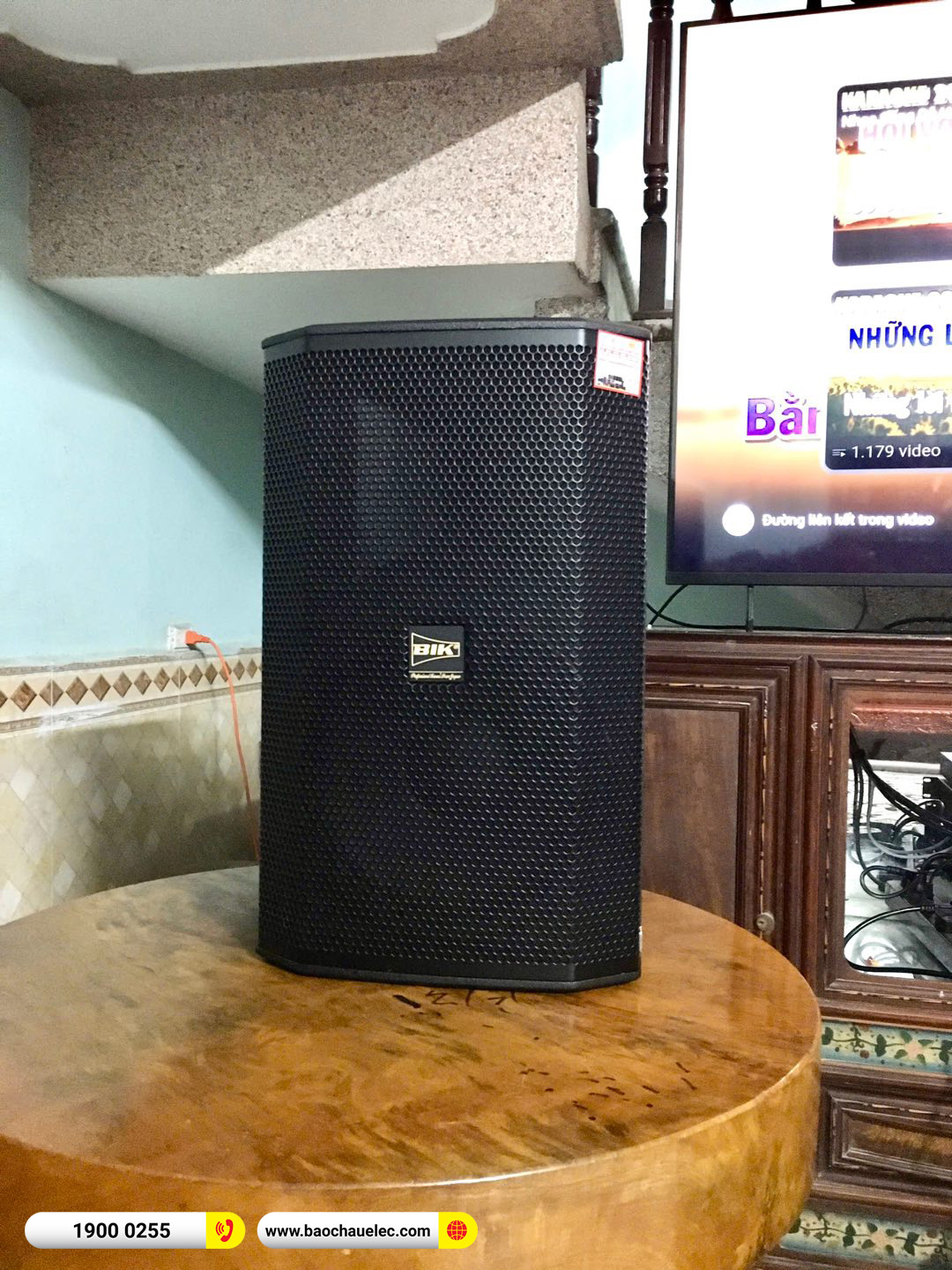 Lắp đặt dàn karaoke BIK hơn 46tr cho anh Sáu tại Bắc Ninh