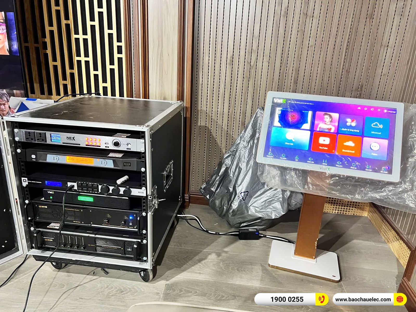 Lắp đặt d&agrave;n karaoke JBL gần 162tr cho anh Sinh tại Bắc Giang