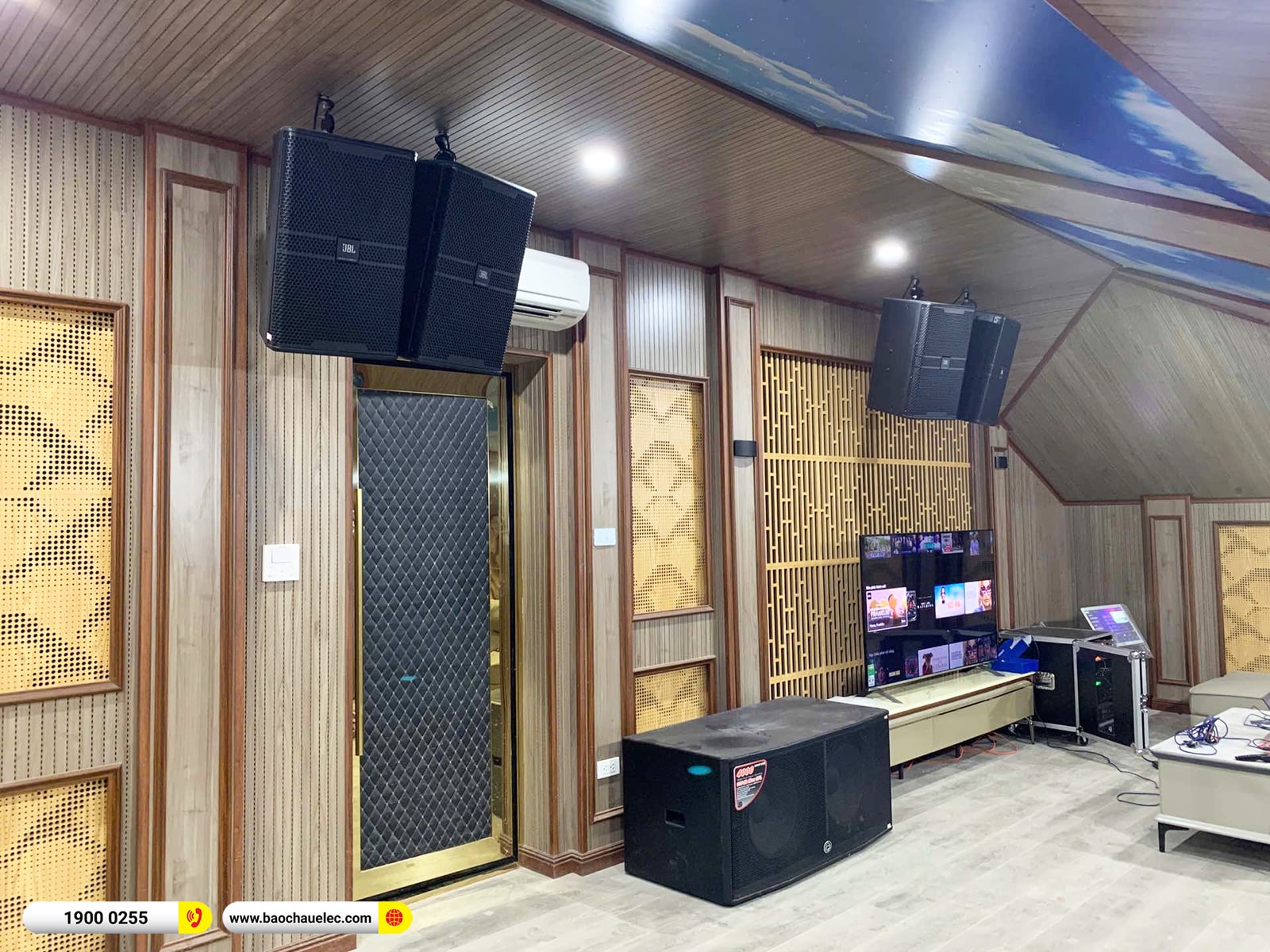 Lắp đặt d&agrave;n karaoke JBL gần 162tr cho anh Sinh tại Bắc Giang