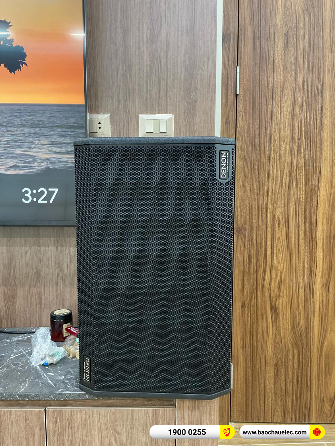 Lắp đặt d&agrave;n karaoke Denon hơn 44tr cho anh Sơn tại Hưng Y&ecirc;n