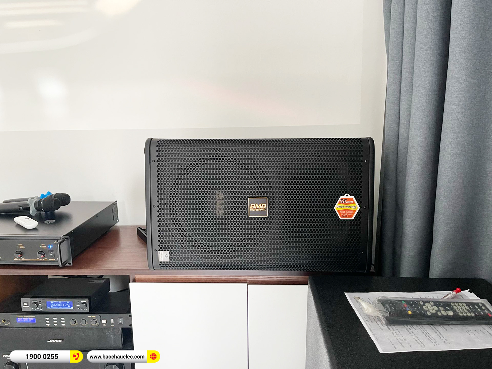 Lắp đặt d&agrave;n karaoke BMB hơn 47tr cho anh Sơn tại Ph&uacute; Thọ 