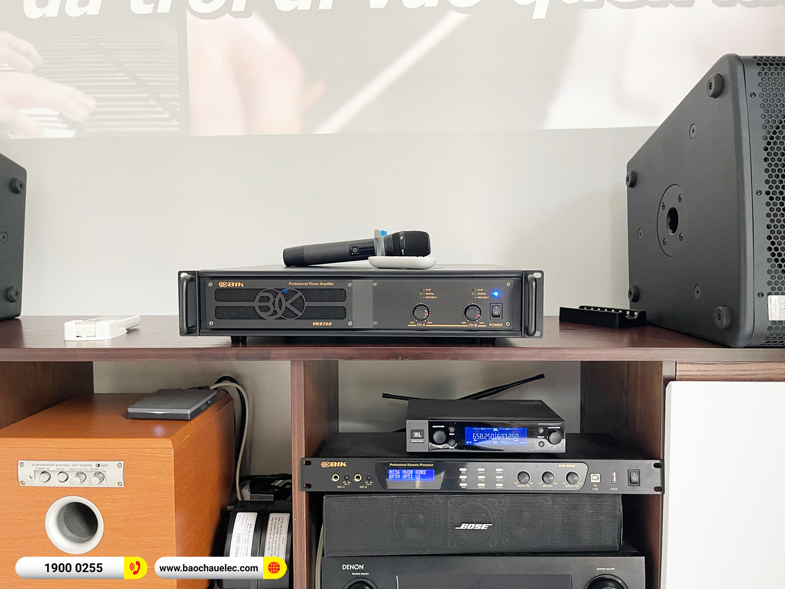 Lắp đặt d&agrave;n karaoke BMB hơn 47tr cho anh Sơn tại Ph&uacute; Thọ 