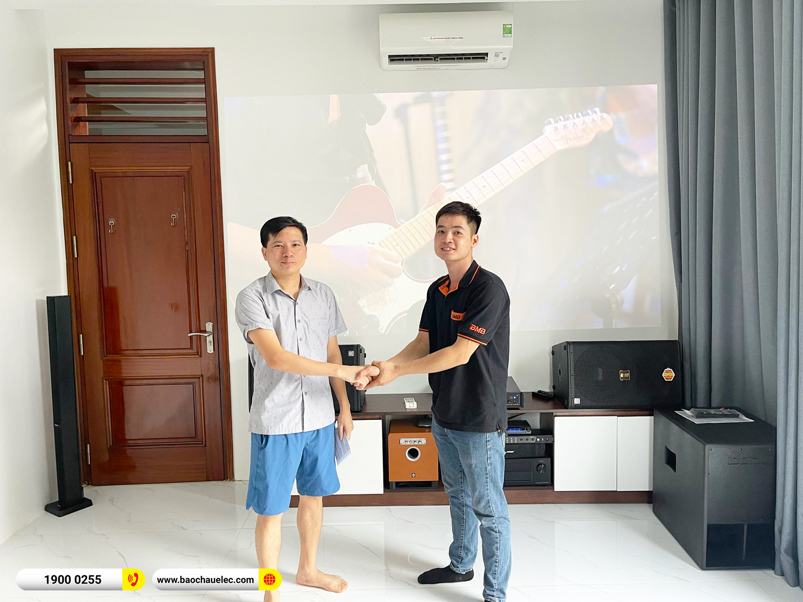 Lắp đặt d&agrave;n karaoke BMB hơn 47tr cho anh Sơn tại Ph&uacute; Thọ 