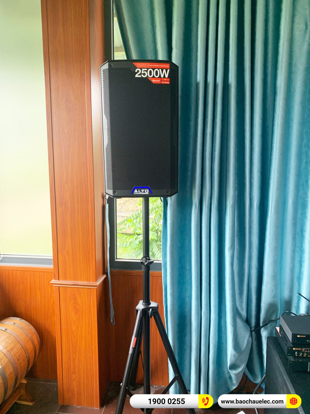 Lắp đặt d&agrave;n karaoke Alto hơn 50tr cho anh Sơn tại Vũng T&agrave;u 