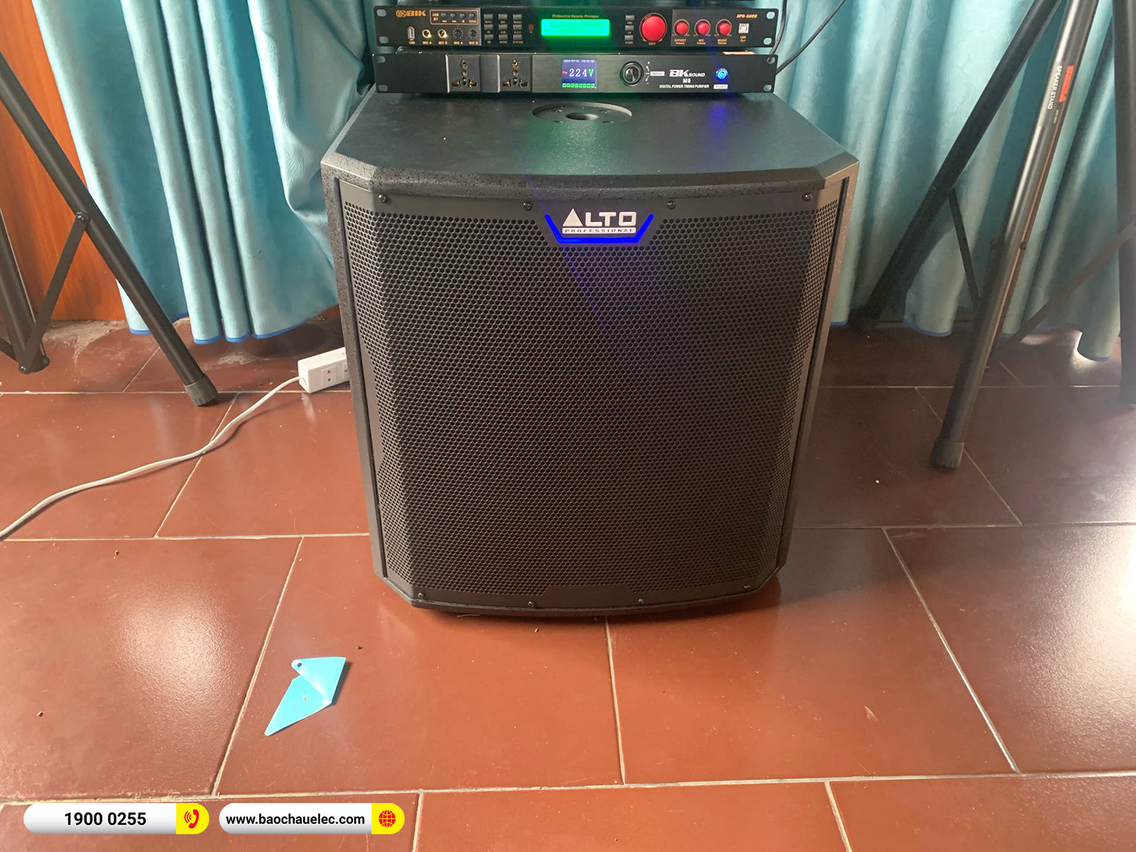 Lắp đặt d&agrave;n karaoke Alto hơn 50tr cho anh Sơn tại Vũng T&agrave;u 