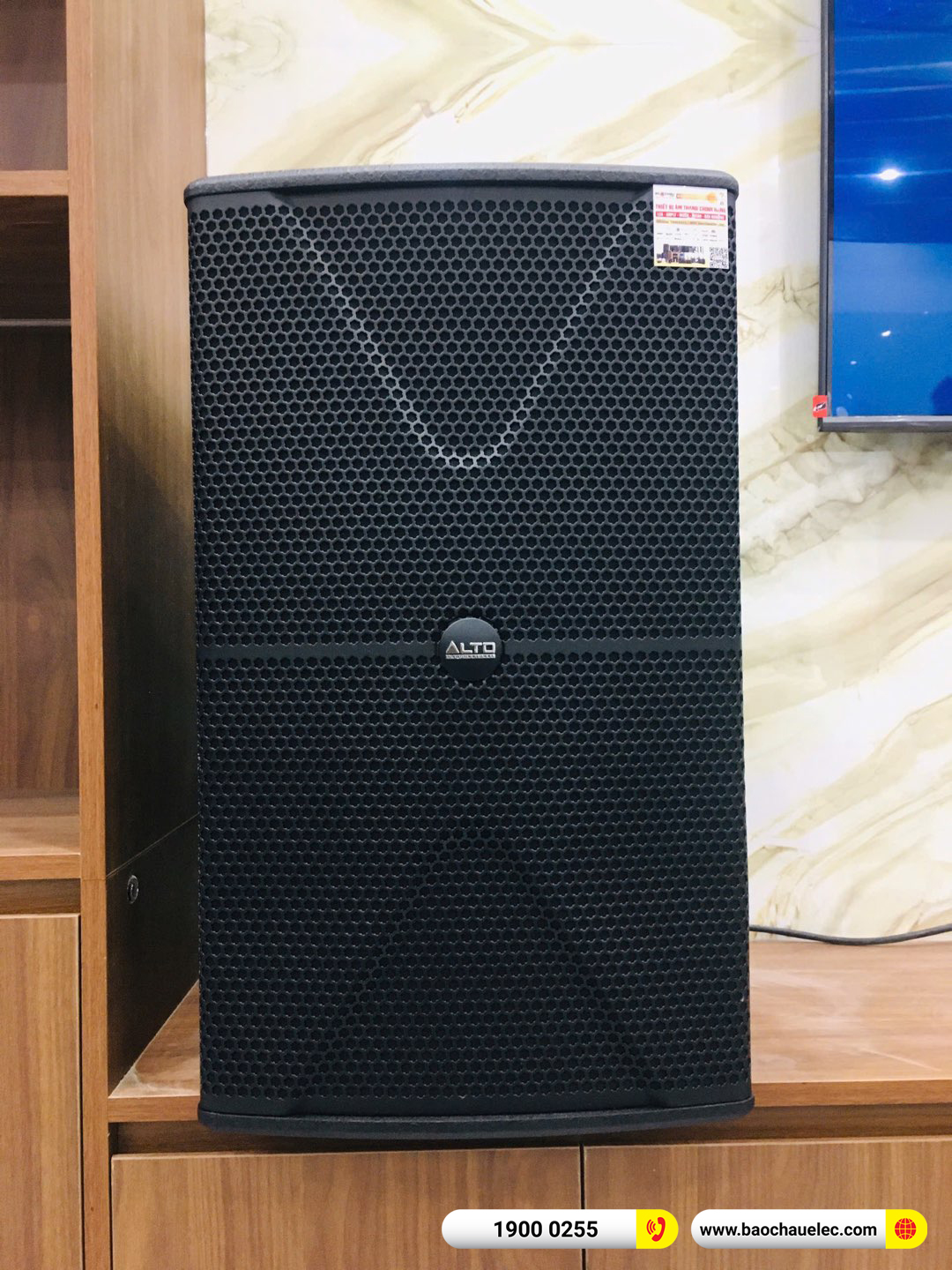Lắp đặt d&agrave;n karaoke Alto hơn 43tr cho anh T&agrave;i tại Bắc Ninh